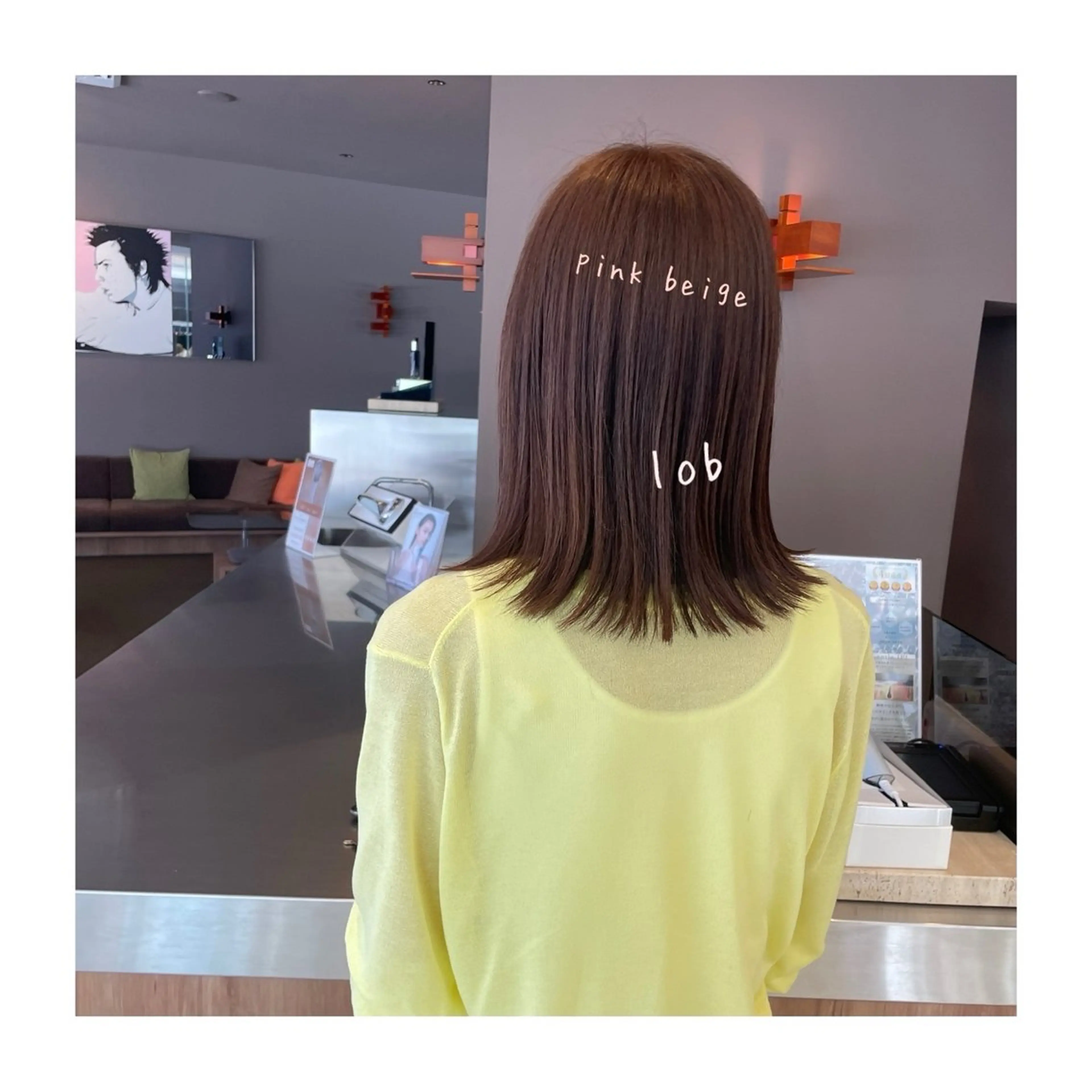 ミディアム カット 縮毛矯正 髪質改善🫧イチカワ アリサ🫧のヘアスタイル