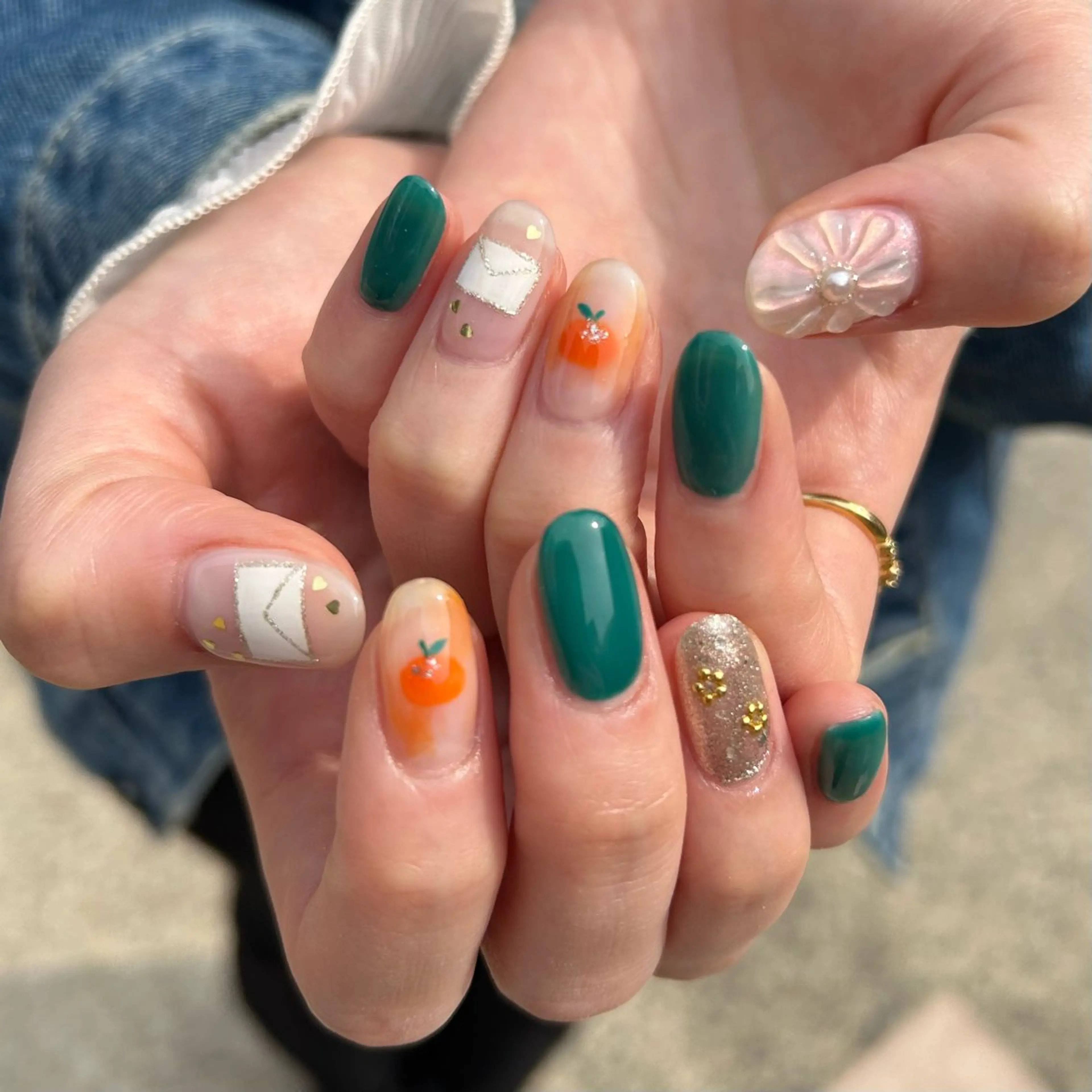 ネイル アートネイル ハンドネイル ショコラ 【hachi🌿】のネイルデザイン