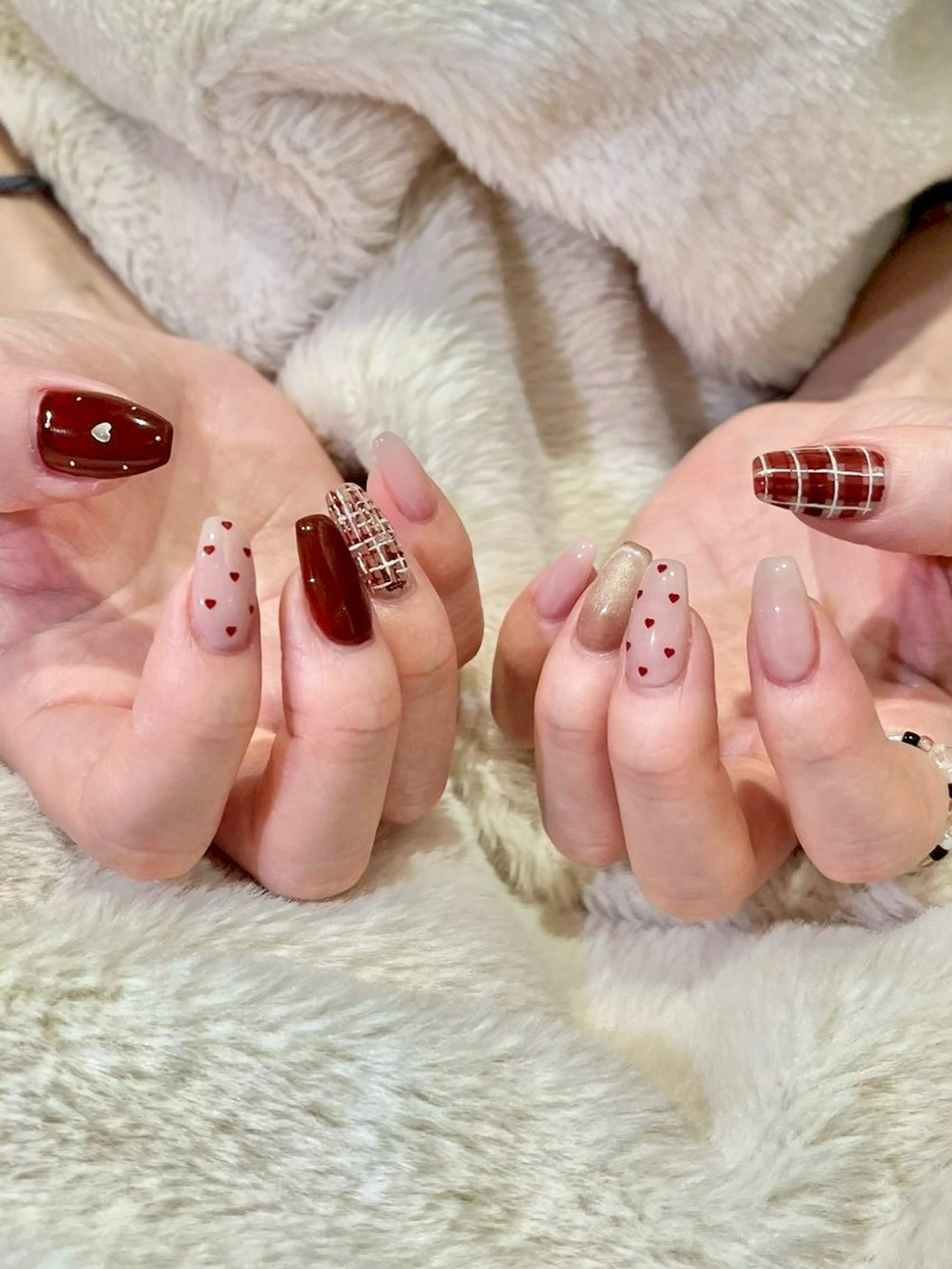 セミロング ハンドネイル welina Miyukiのネイルデザイン