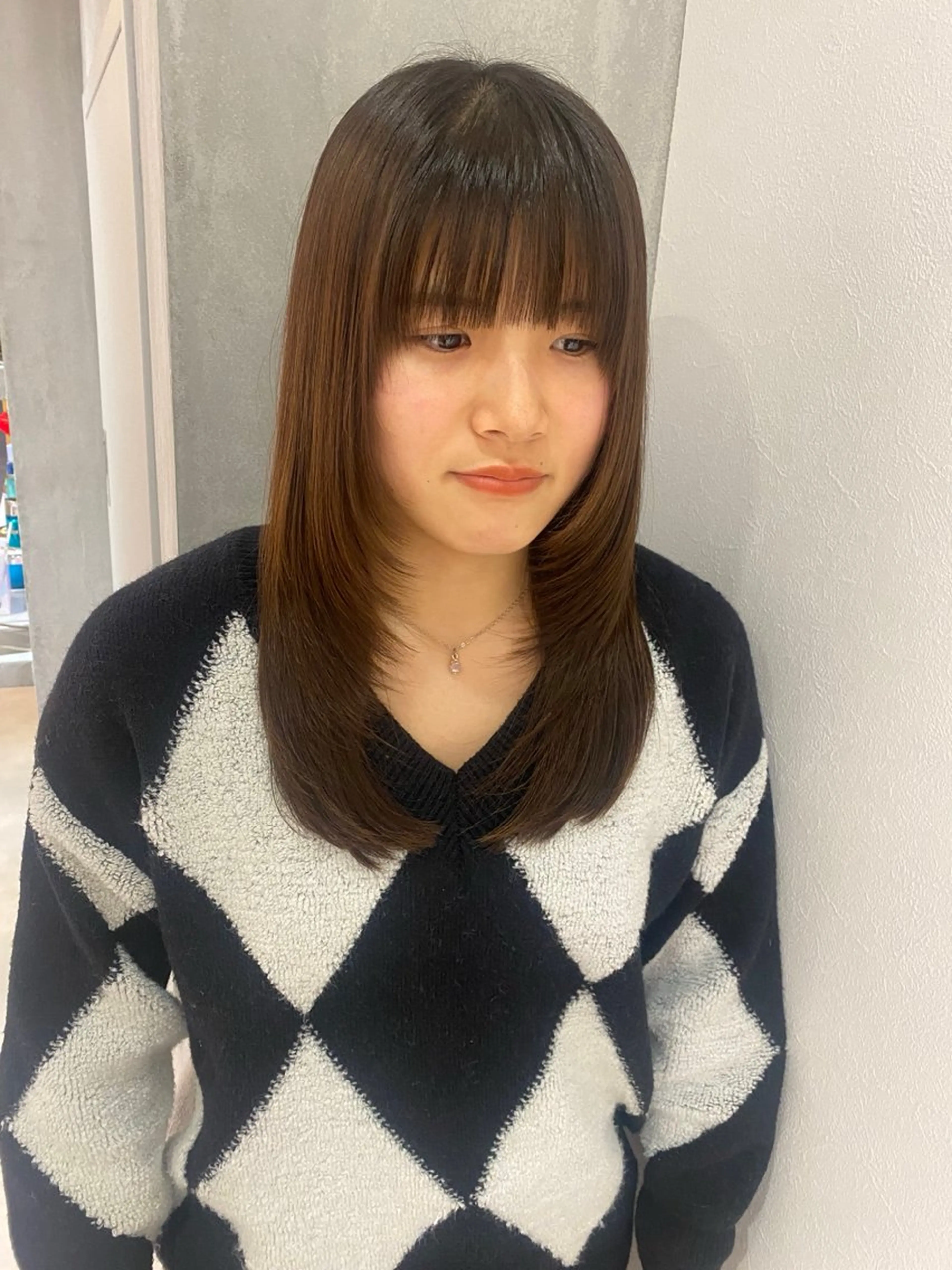 ロング カット YOKE所属・いとう ほのかのヘアスタイル