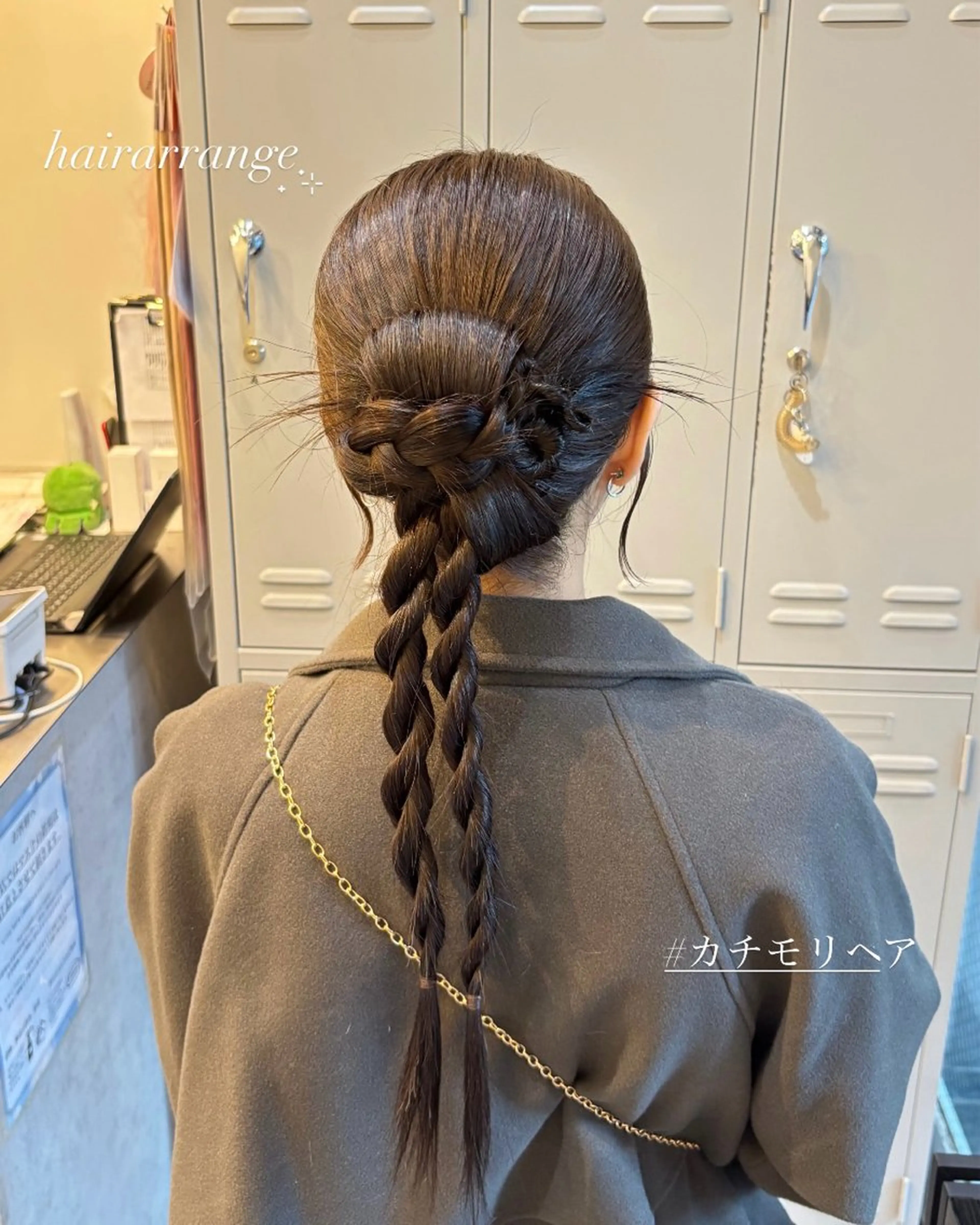 ロング ヘアアレンジ 結婚式・ブライダル 韓国風ヘア カット ヘアカラー ダブルカラー🎀 / 髪質改善🪞✨/伽音のヘアスタイル