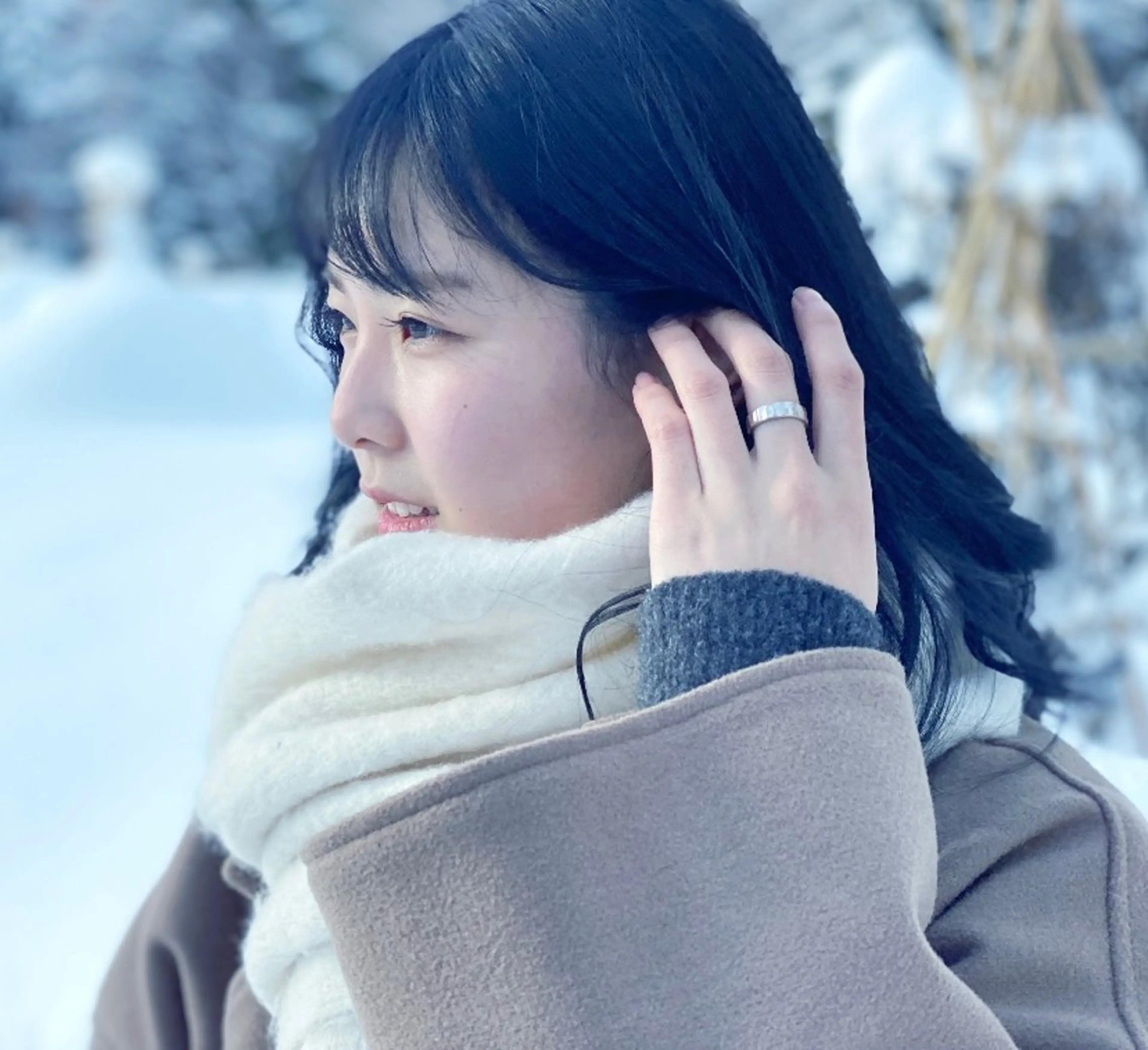 セミロング カラー カット ヘアカラー トリートメント seiya/ beigeのヘアスタイル