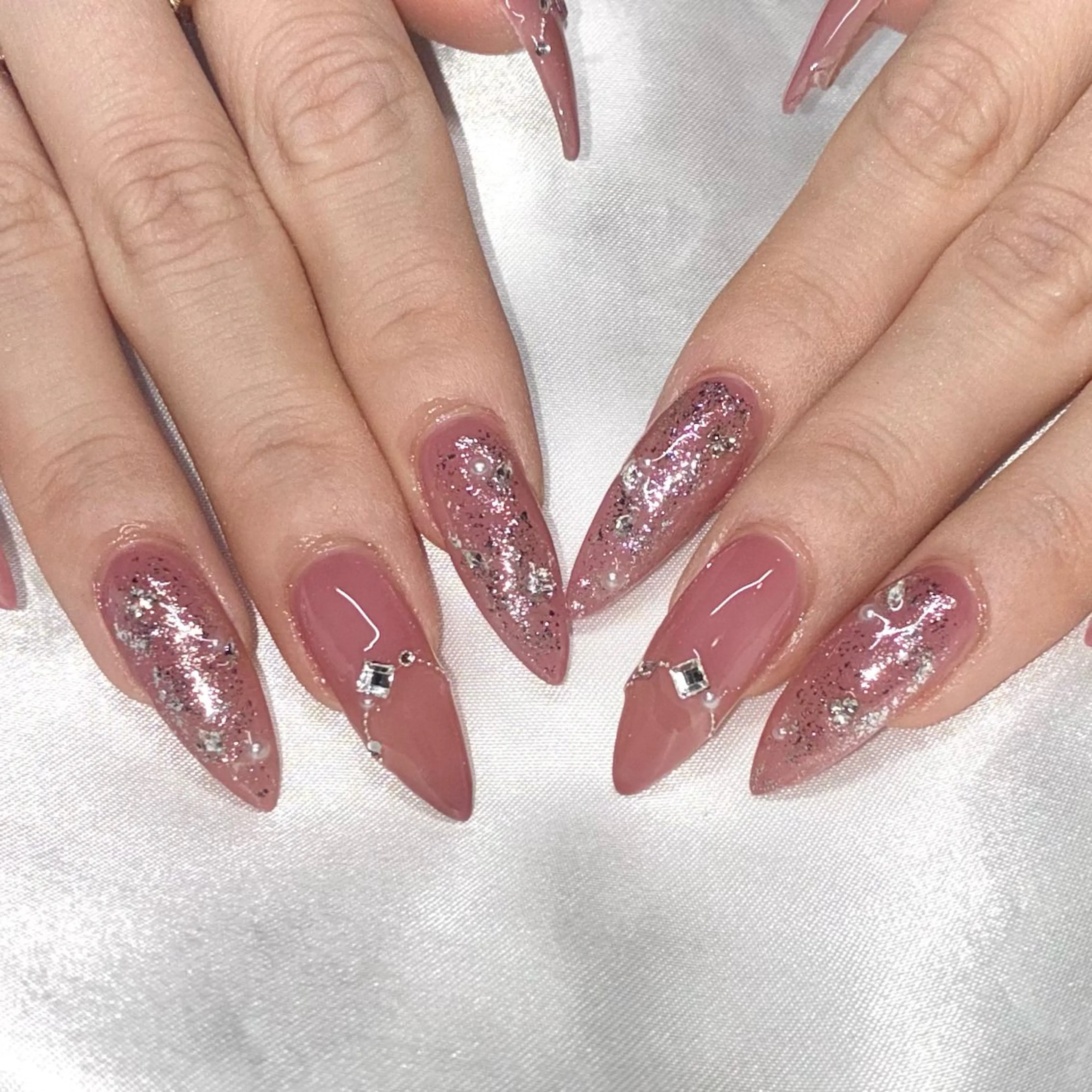 ネイル ハンドネイル Nail ヌシん家 AKANEのネイルデザイン