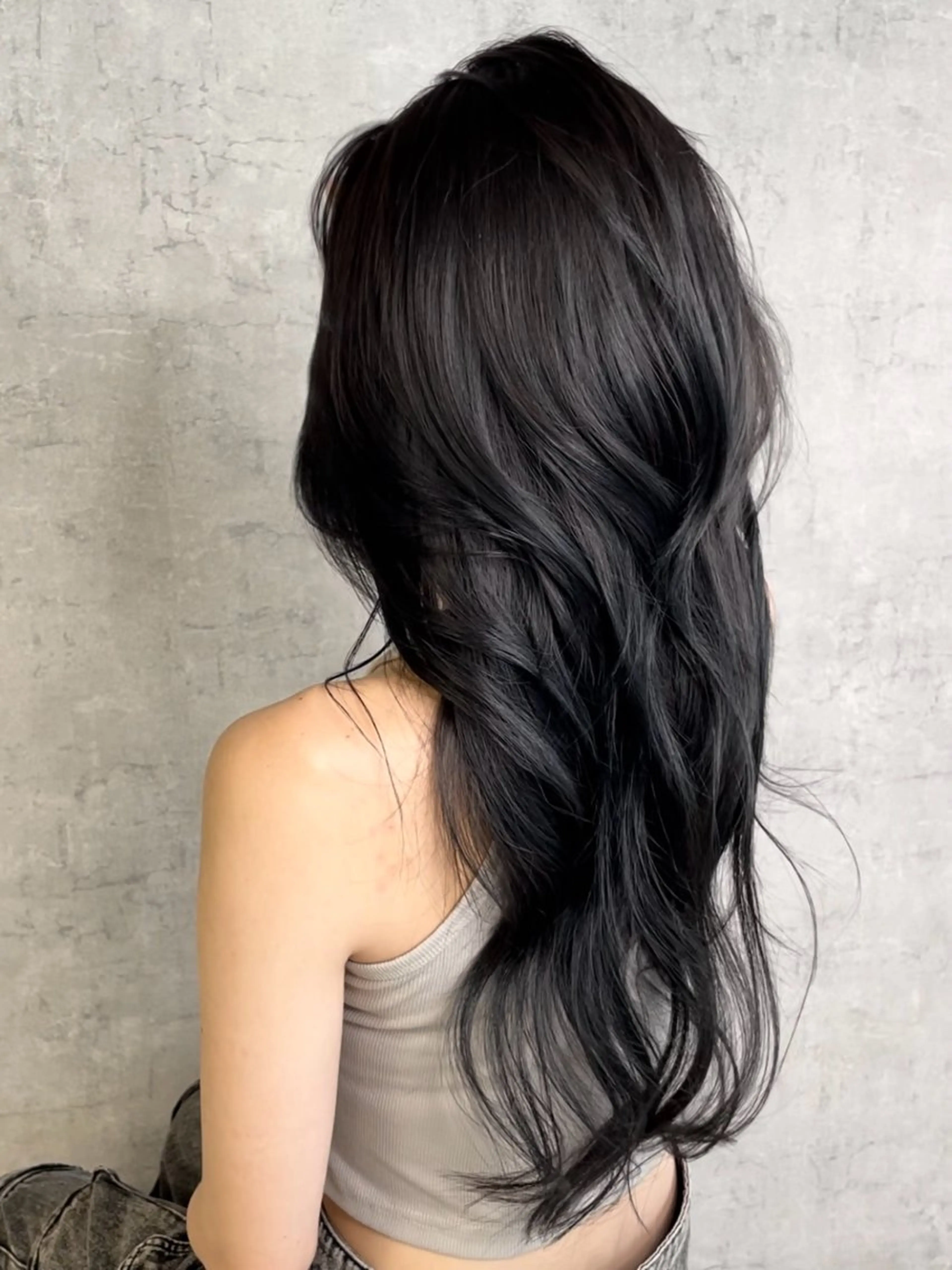 ロング カット ヘアカラー トリートメント トレンド韓国ヘア 🇰🇷のんのヘアスタイル