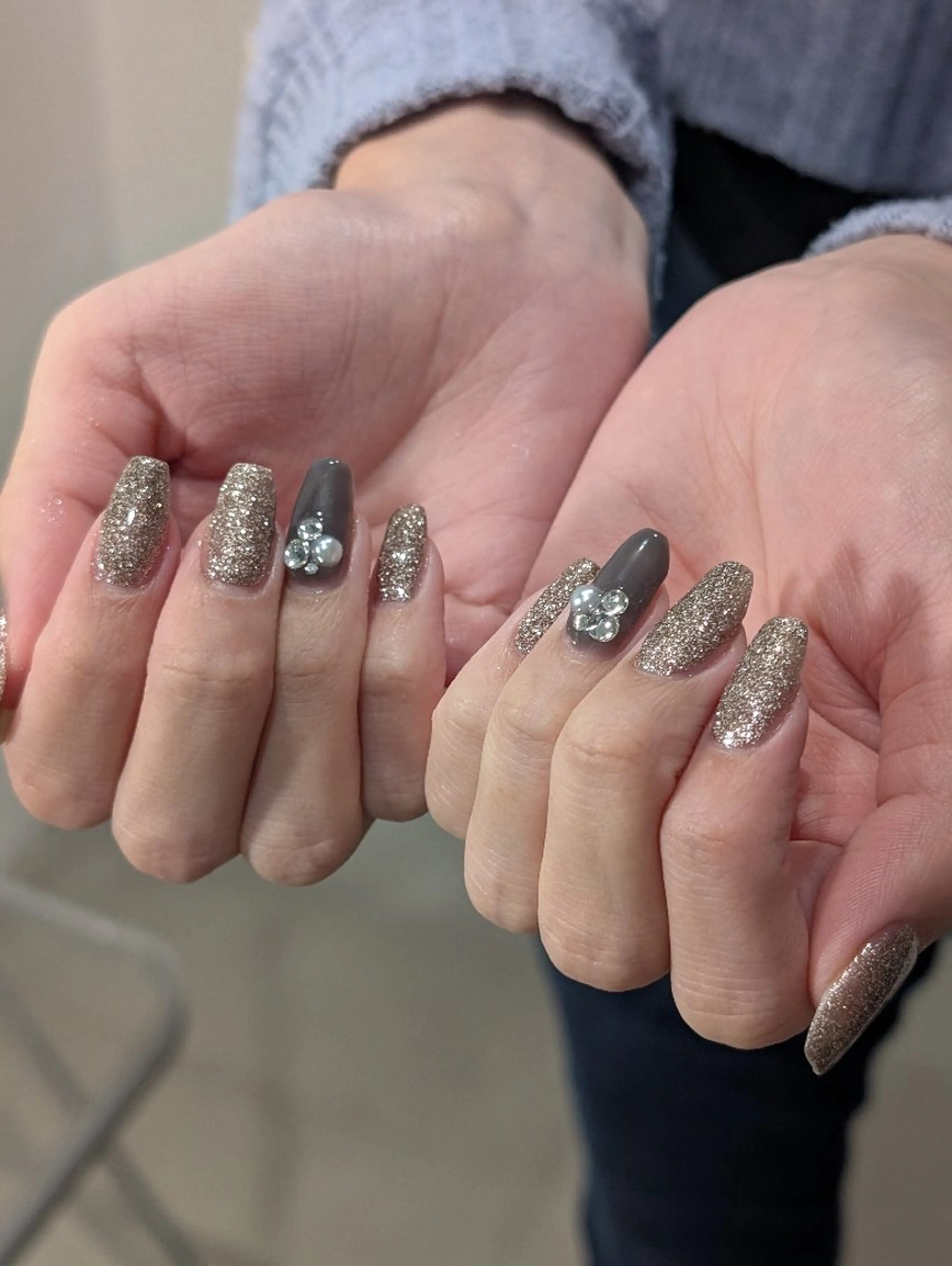 ネイル ワンカラーネイル LMN所属・M. Harunaのネイルデザイン