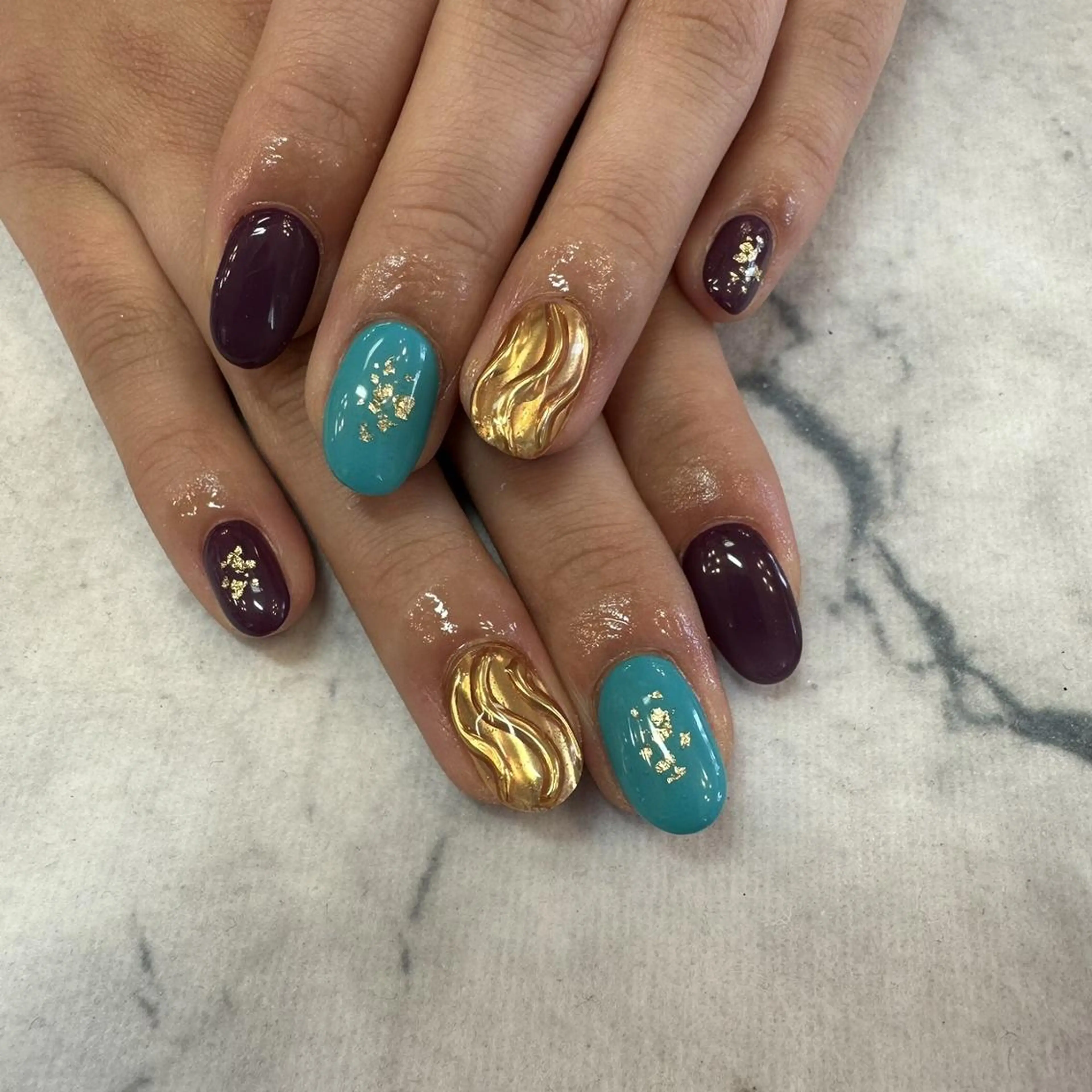 ネイル ネイルリボン 石田のネイルデザイン