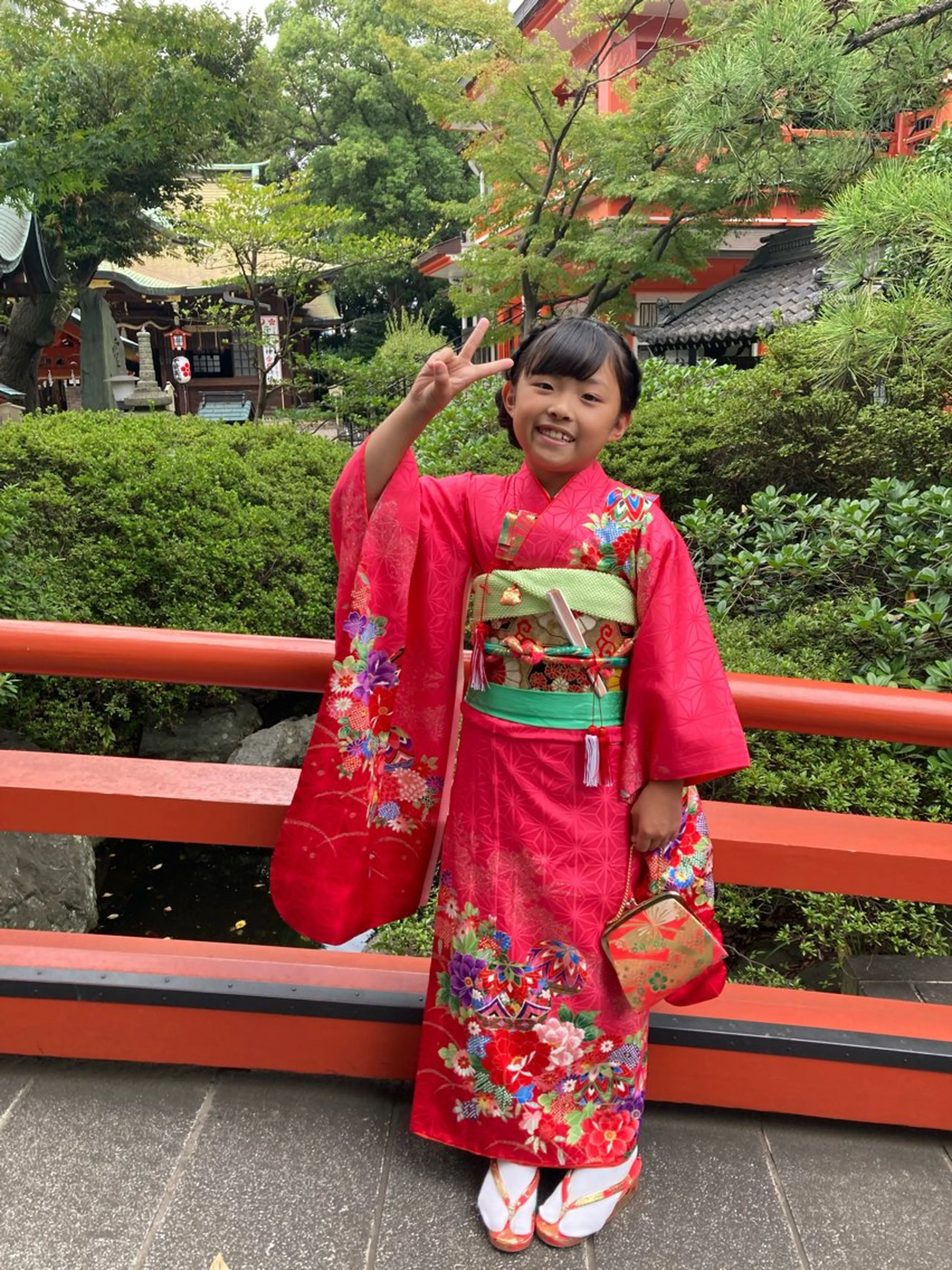 七歳☺︎七五三☺︎ヘア＋着付け★8時​〜​割引あり◎土日祝10時​〜​※メイクはオプション※注意事項必ずご一読くださいの写真