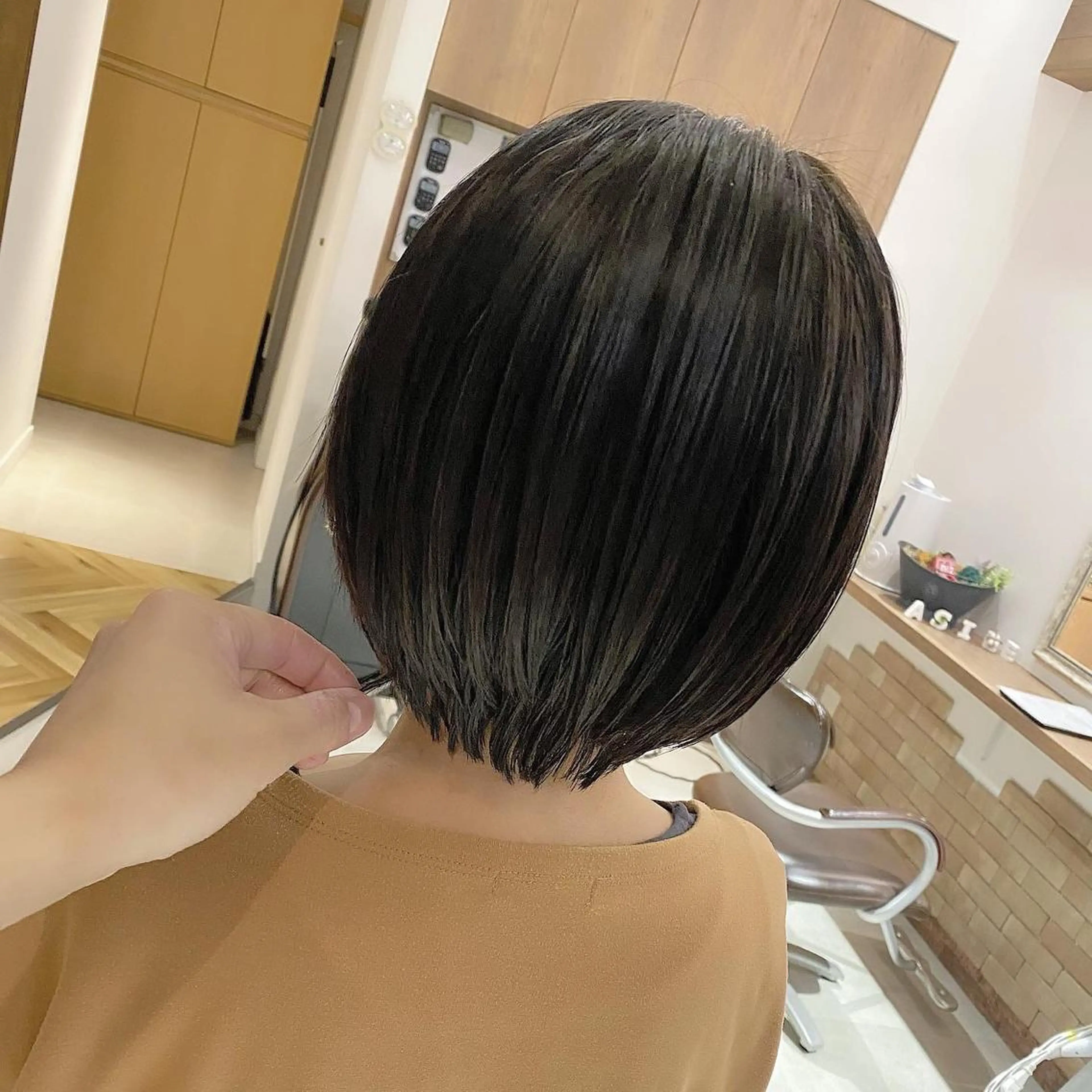 ショート ショートボブ 丸みショート ボブ ショートヘア SALOWIN 池袋Suite店所属・髪質改善特化 安東駿介のヘアスタイル