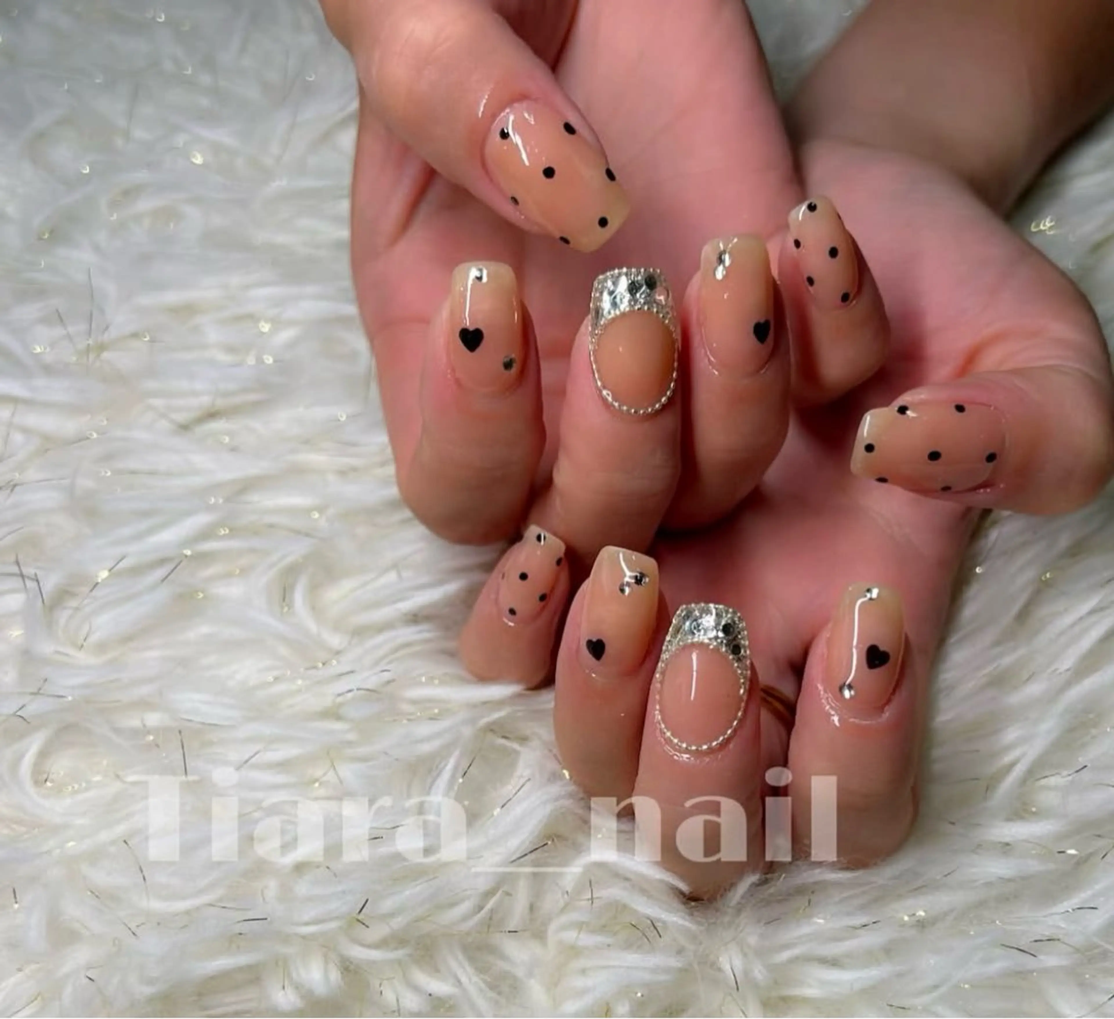 ジェル💅🏻持ち込みデザイン✨新規オフ無料⭐️の写真