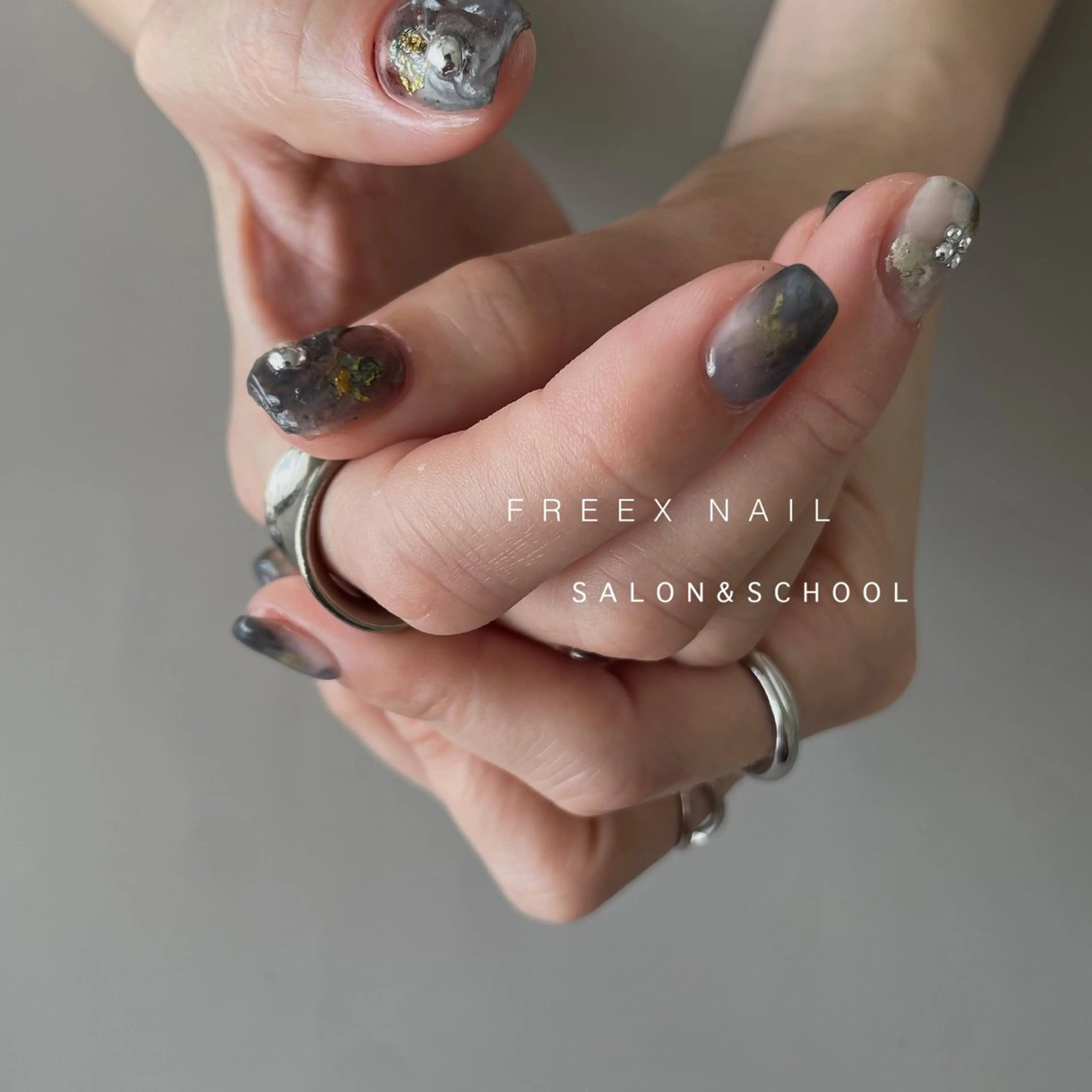 ネイル ハンドネイル フットネイル Freex nail所属・freex nail /ニュアンス/個性派のネイルデザイン