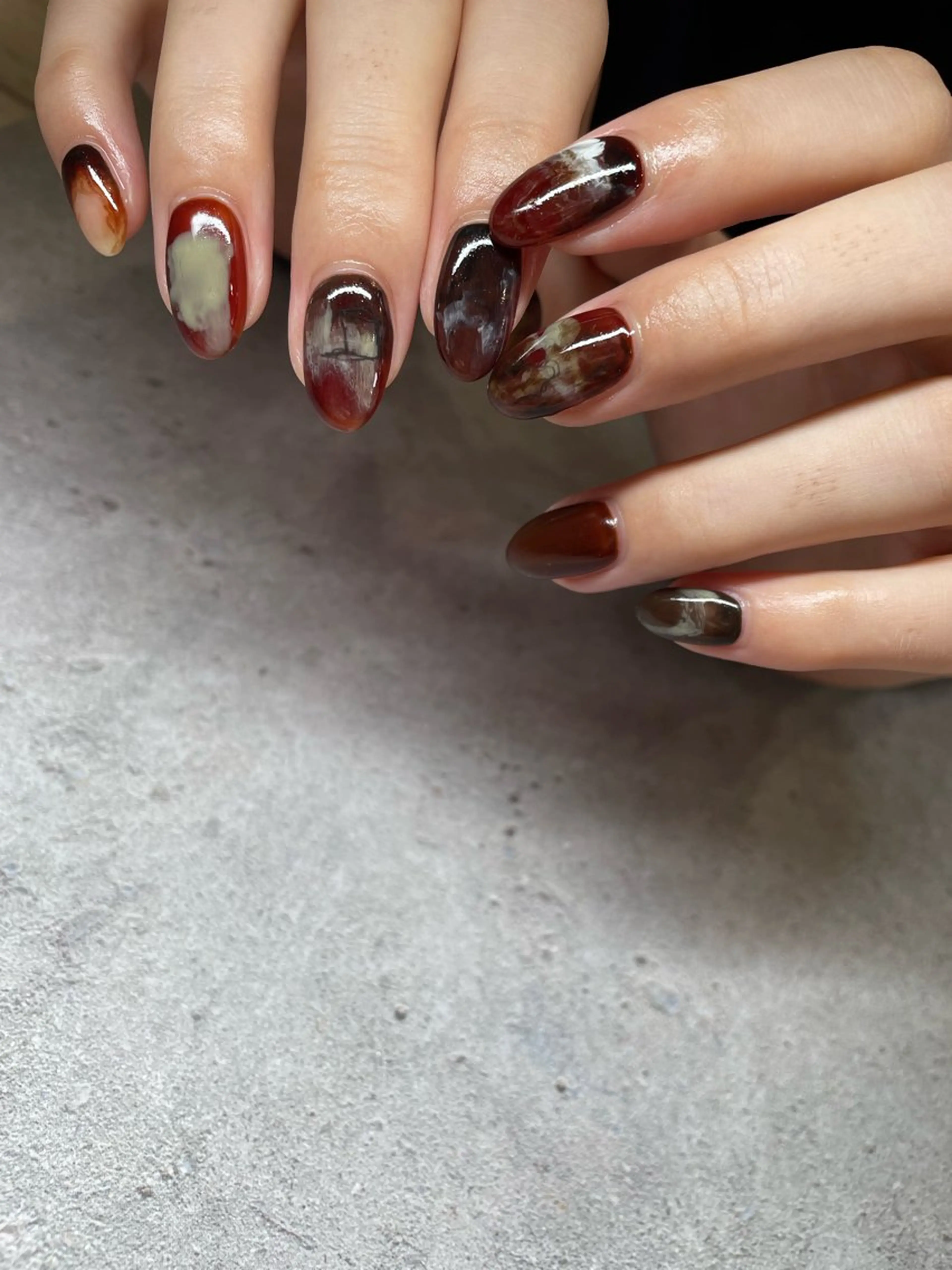 ネイル ハンドネイル フットネイル 🌕akuri🌖 nuance/専門のネイルデザイン