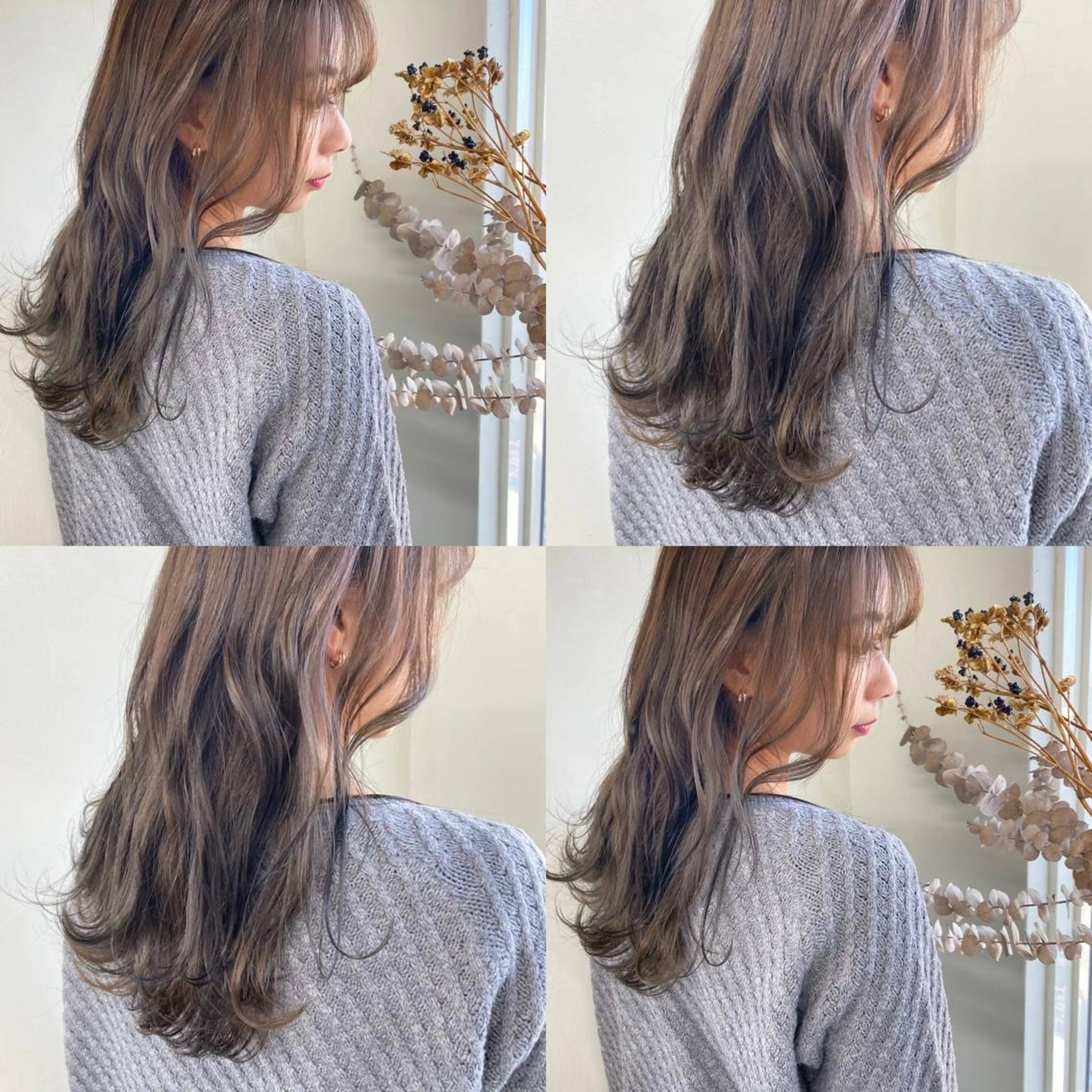 セミロング カット ヘアカラー トリートメント 小澤大輔 YOLO hairのヘアスタイル