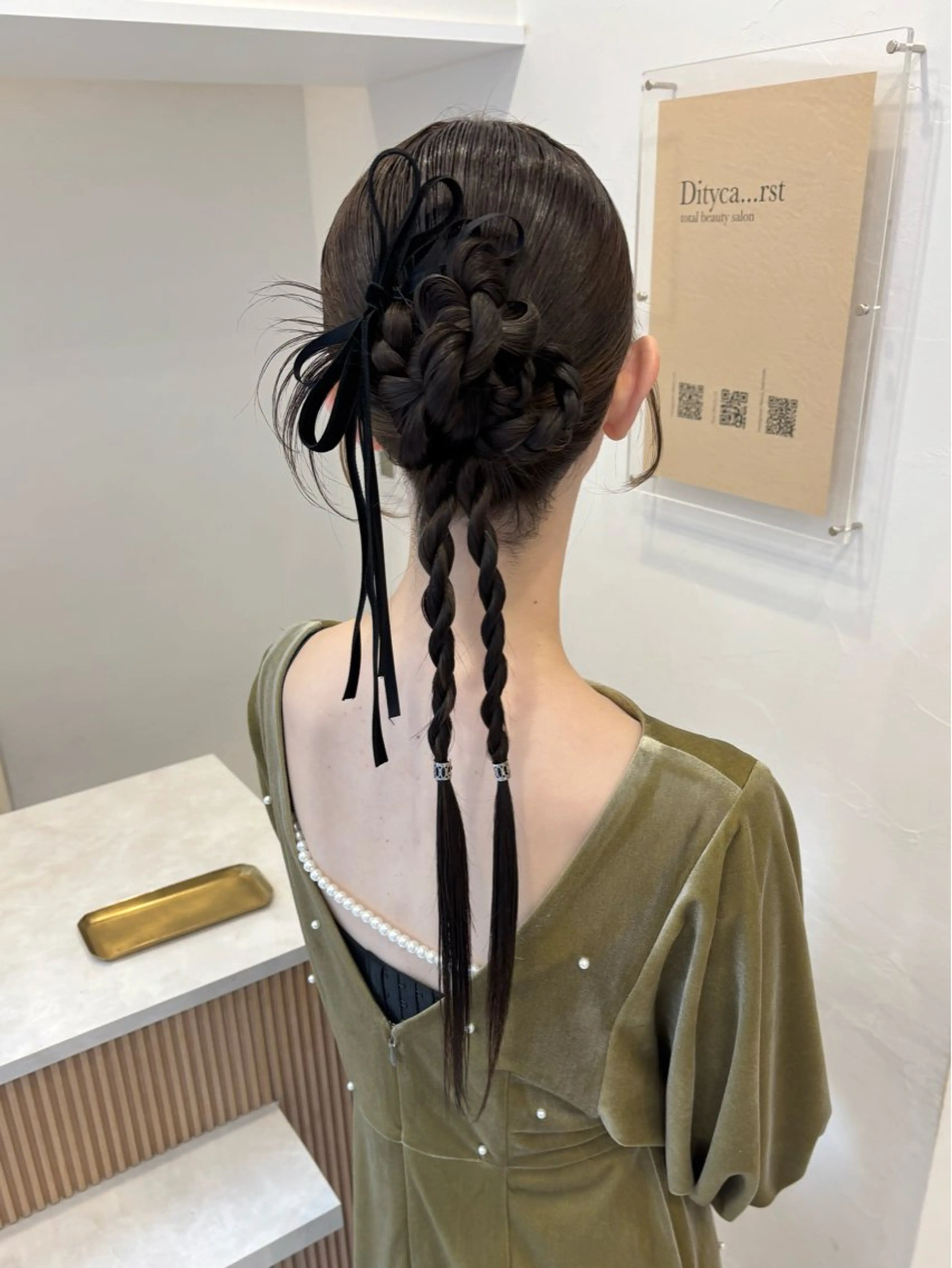 ロング ヘアアレンジ Dityca rst所属・Kato Nonokaのマツエク・マツパデザイン