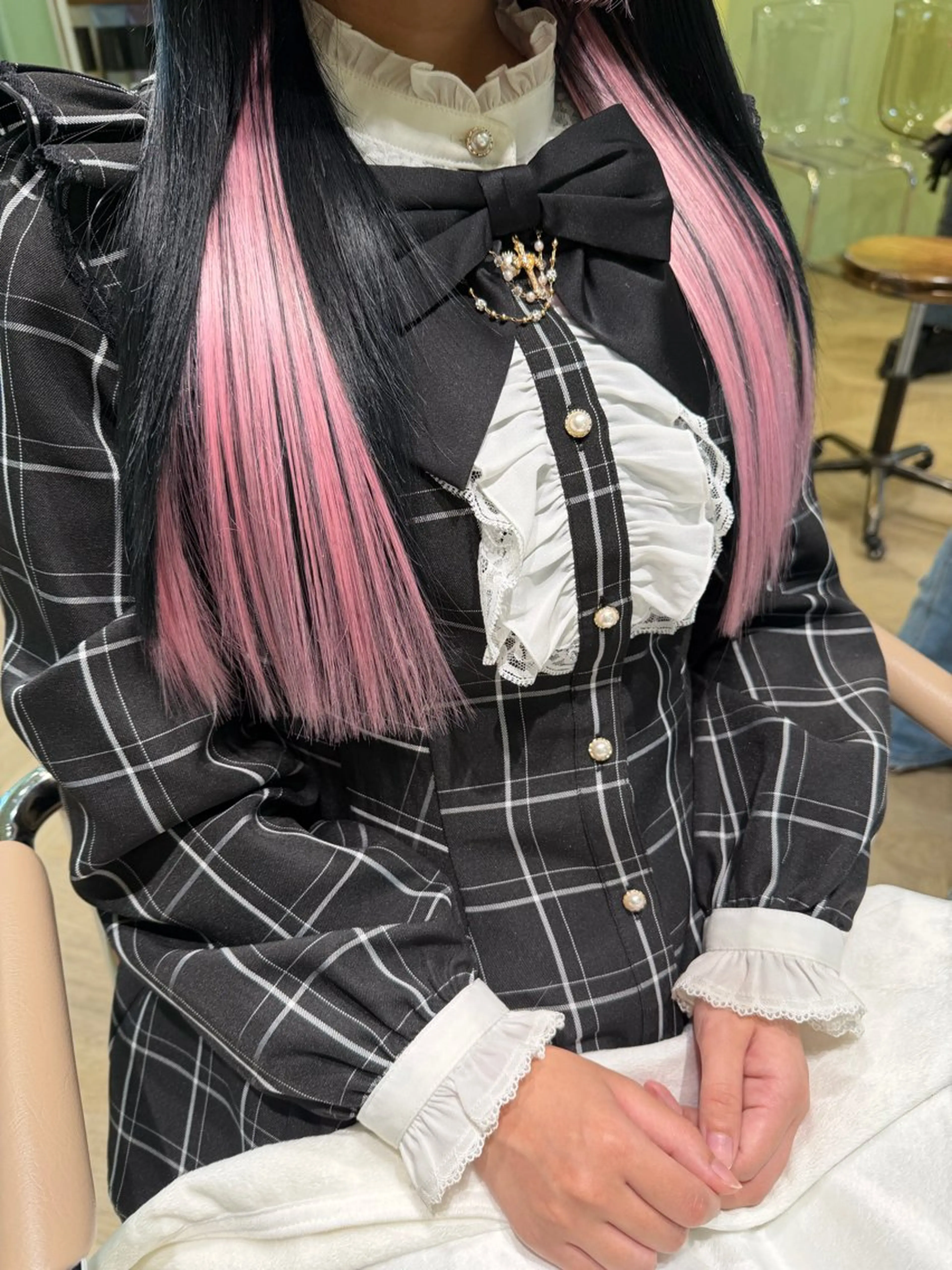 エクステ エクステ🎀 暖色カラー🎀amiのヘアスタイル