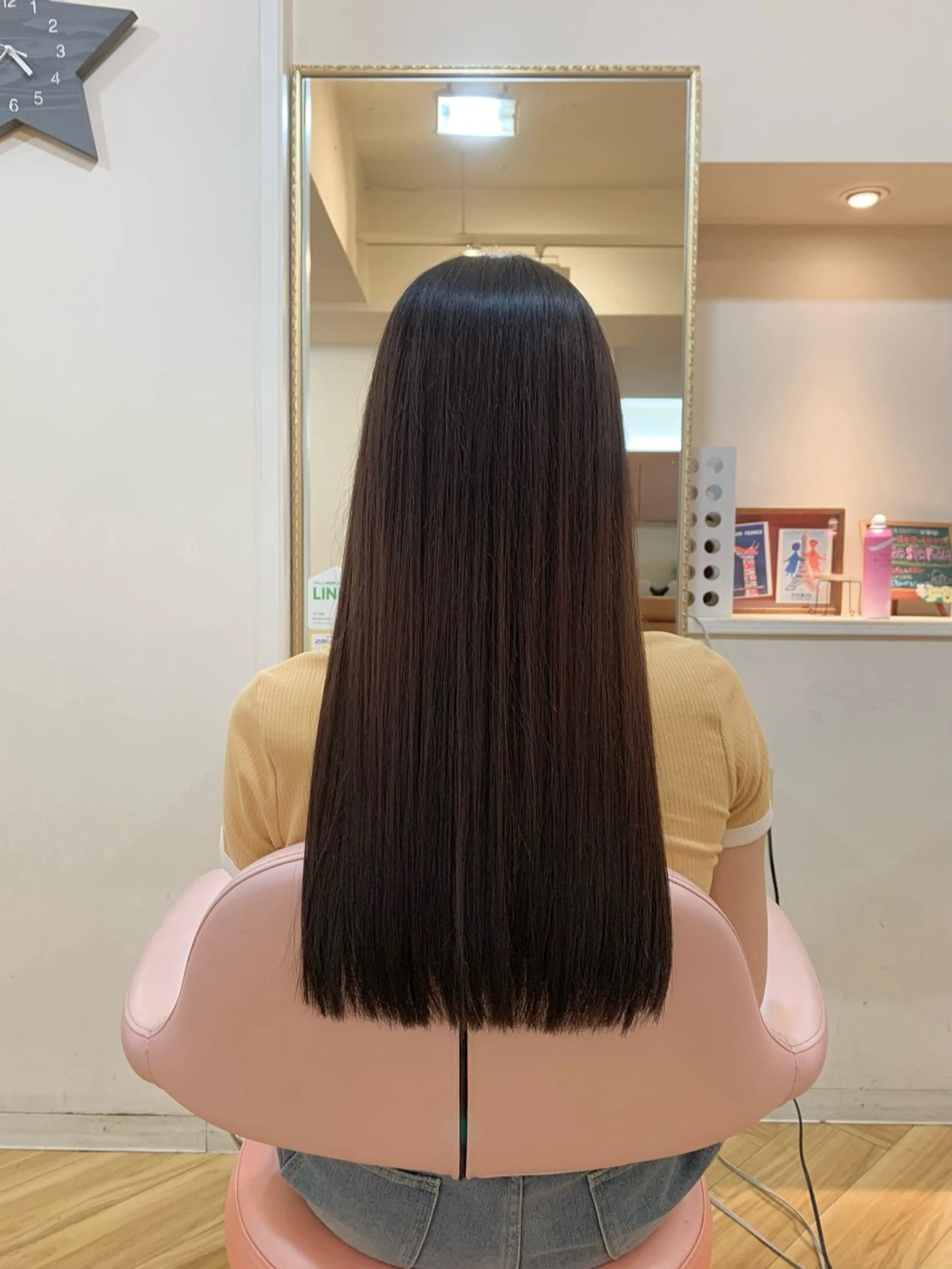 ロング カット 縮毛矯正 トリートメント STELLA所属・髪質改善/縮毛矯正 /菊田将成のヘアスタイル