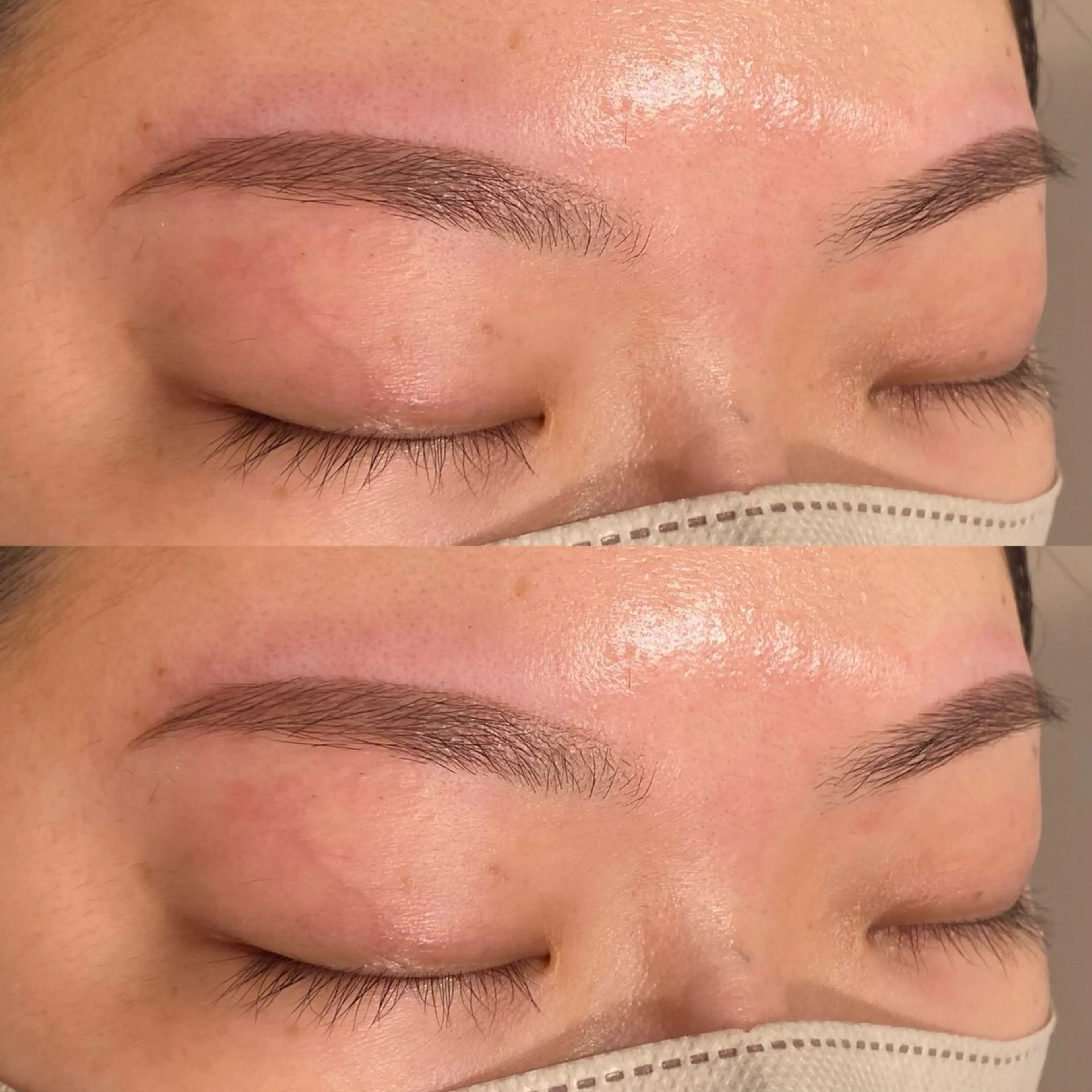 アイブロウ 眉カラー 眉毛ワックス脱毛 西島 雪輝のマツエク・マツパデザイン