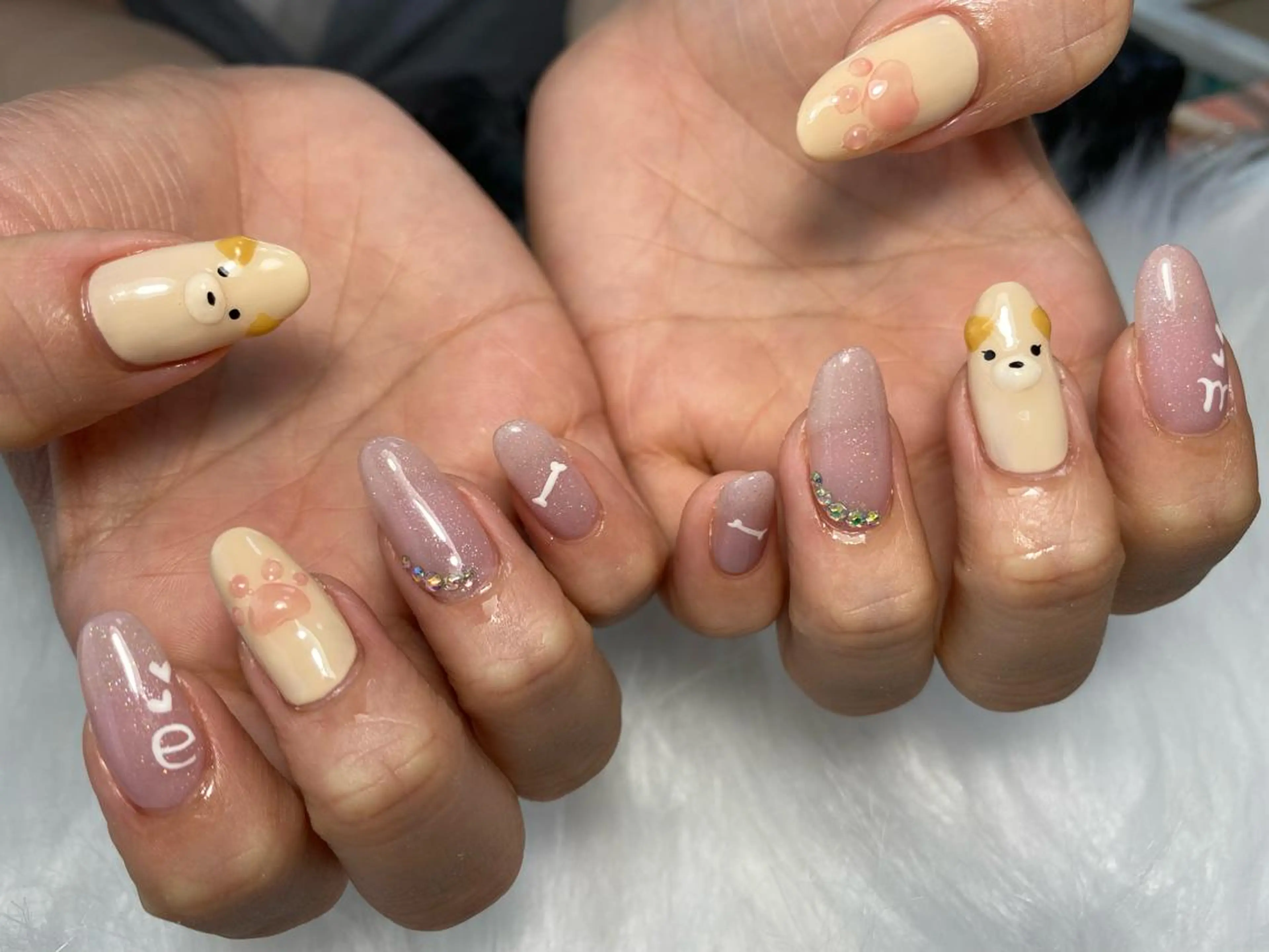 ネイル ハンドネイル Mana‪ ‪·͜· ❤︎‬のネイルデザイン