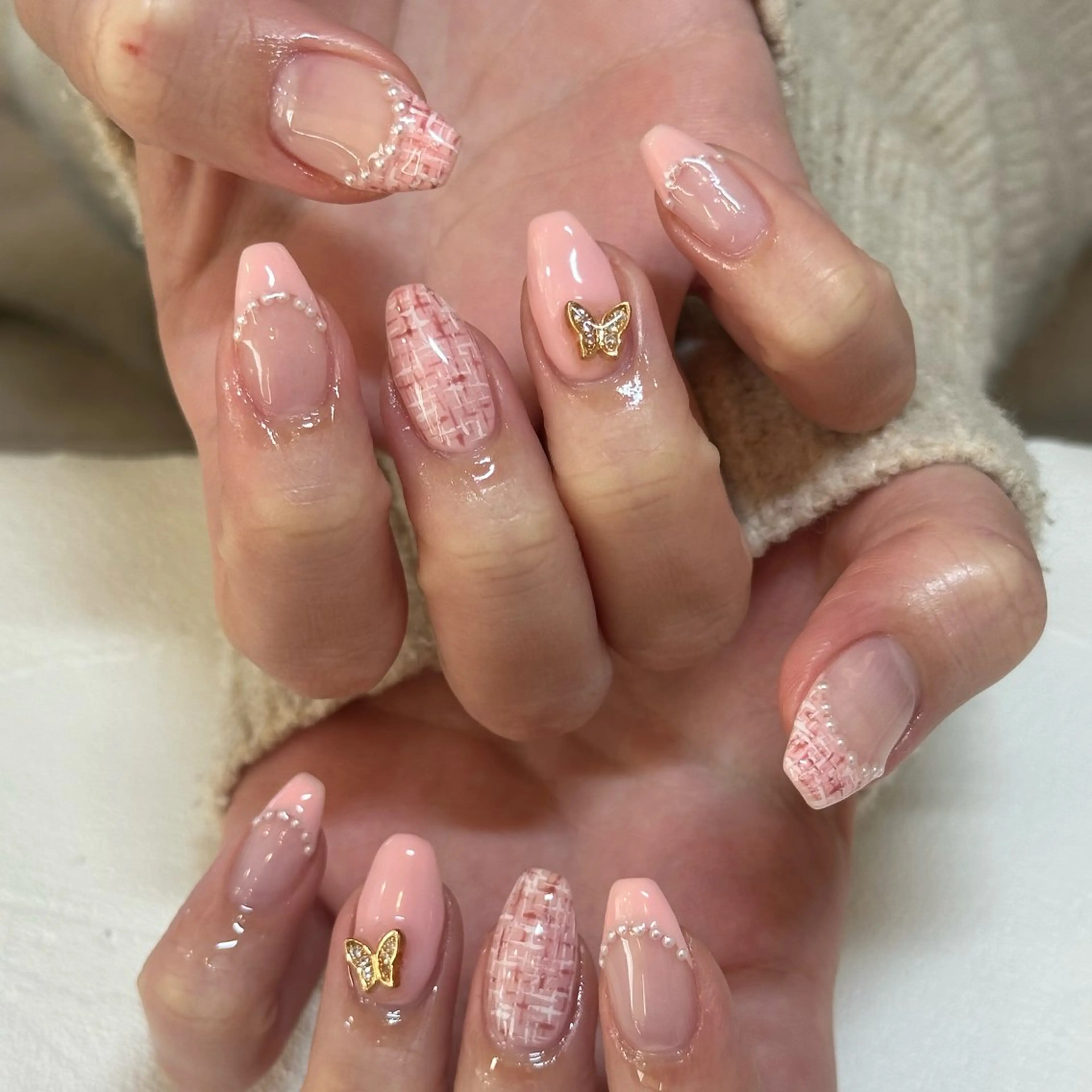 ネイル ハンドネイル ひらい さなのネイルデザイン