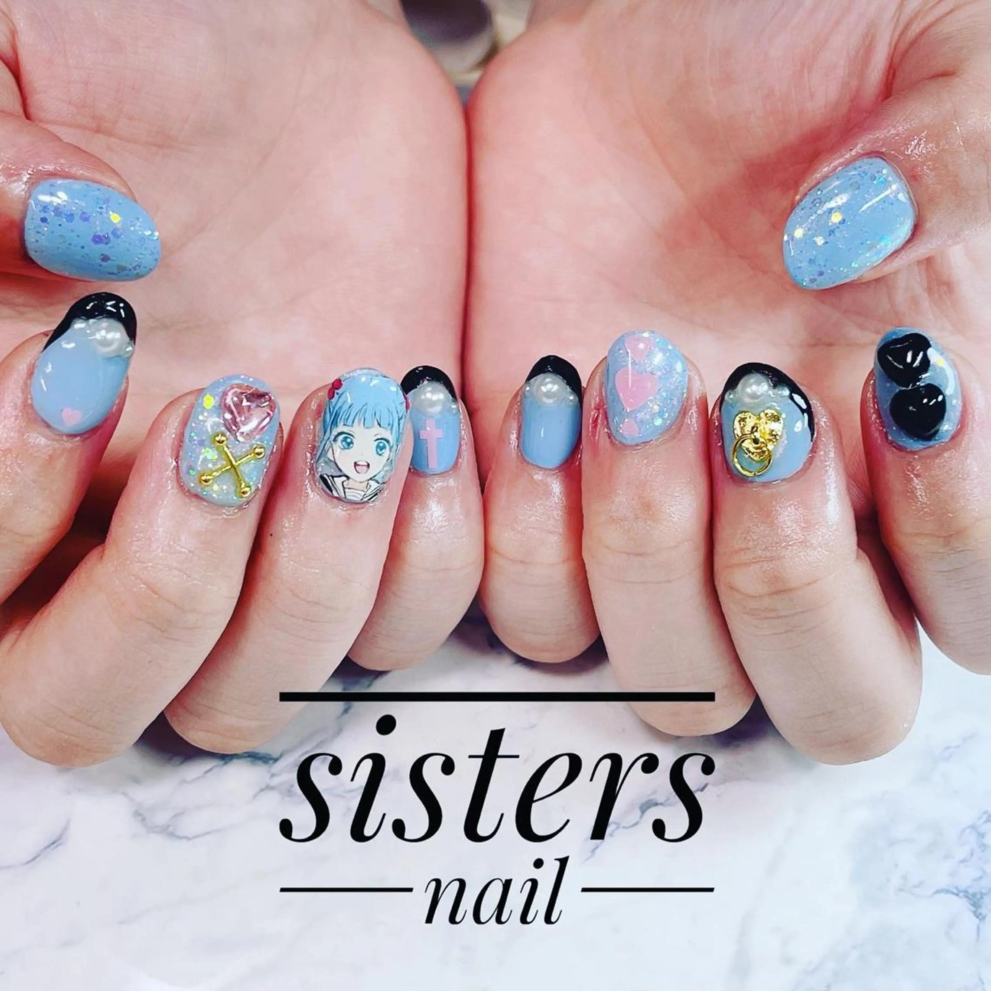 ネイル アートネイル sisters nail.fのネイルデザイン