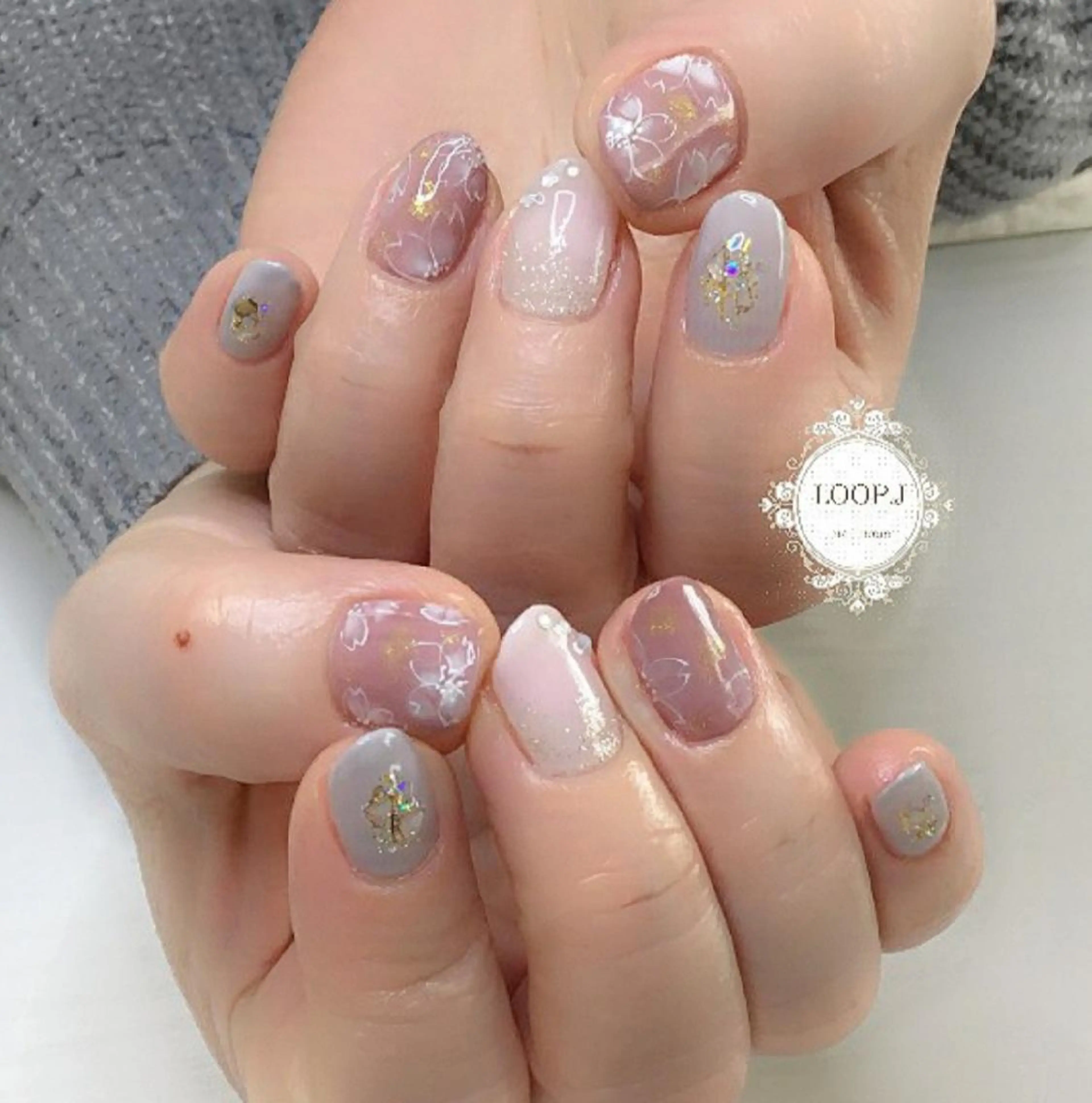 ネイル おおくぼ めぐみのネイルデザイン