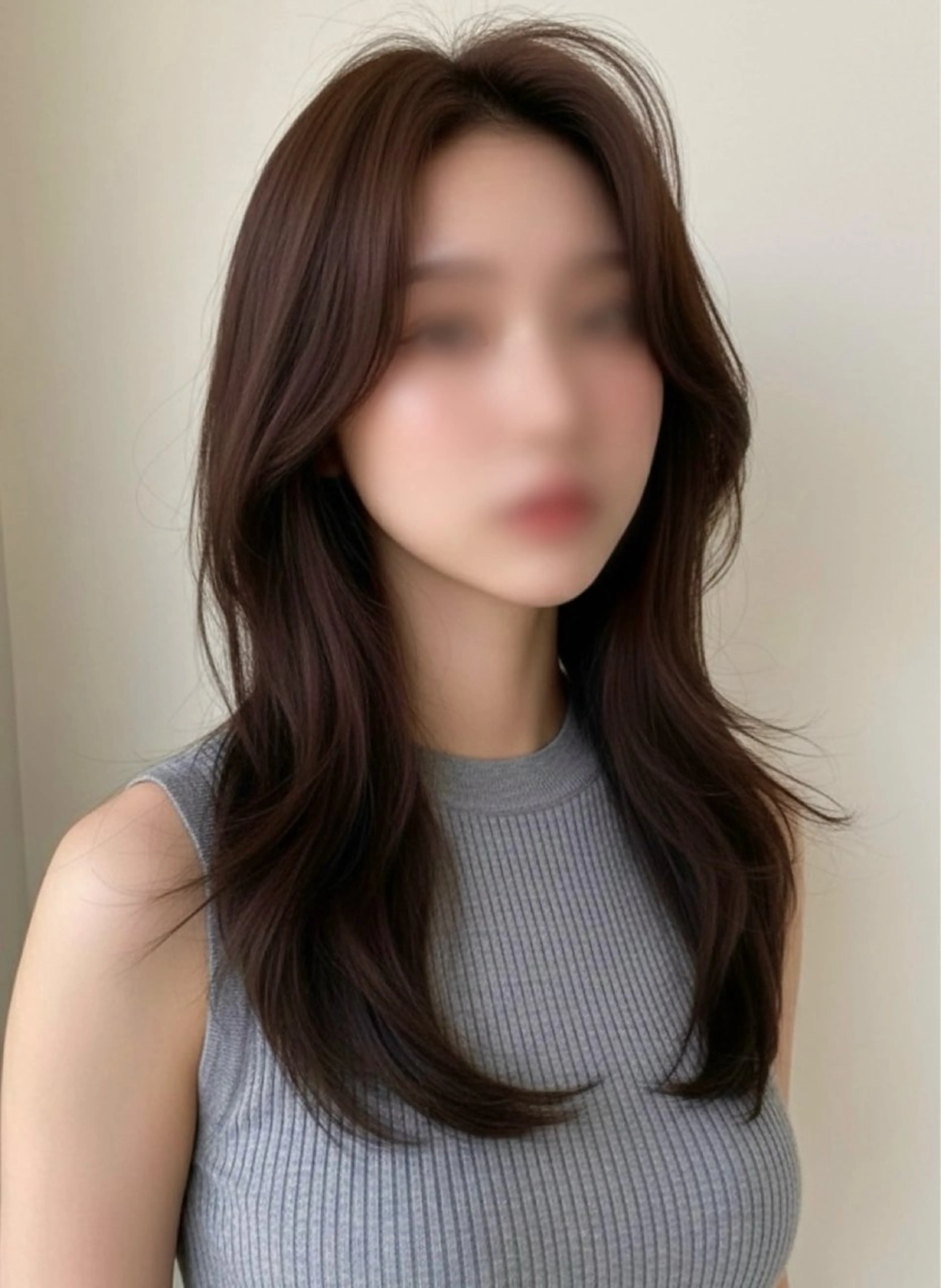 ロング 渋谷/ハッシュ レイヤーカット/会田のヘアスタイル