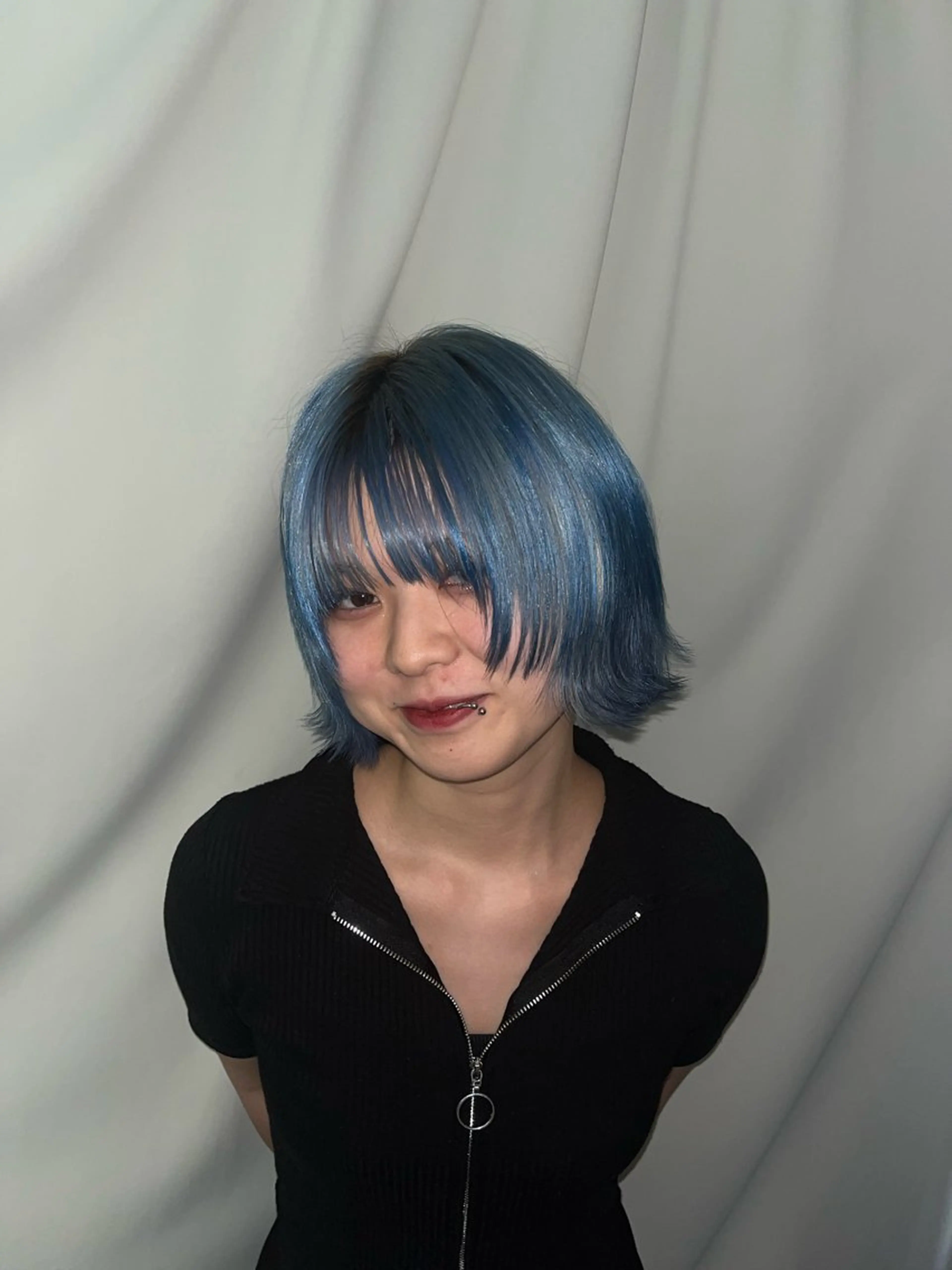 ショート ヘアカラー トリートメント 💫ハイトーンボブ/ HARU💫のヘアスタイル