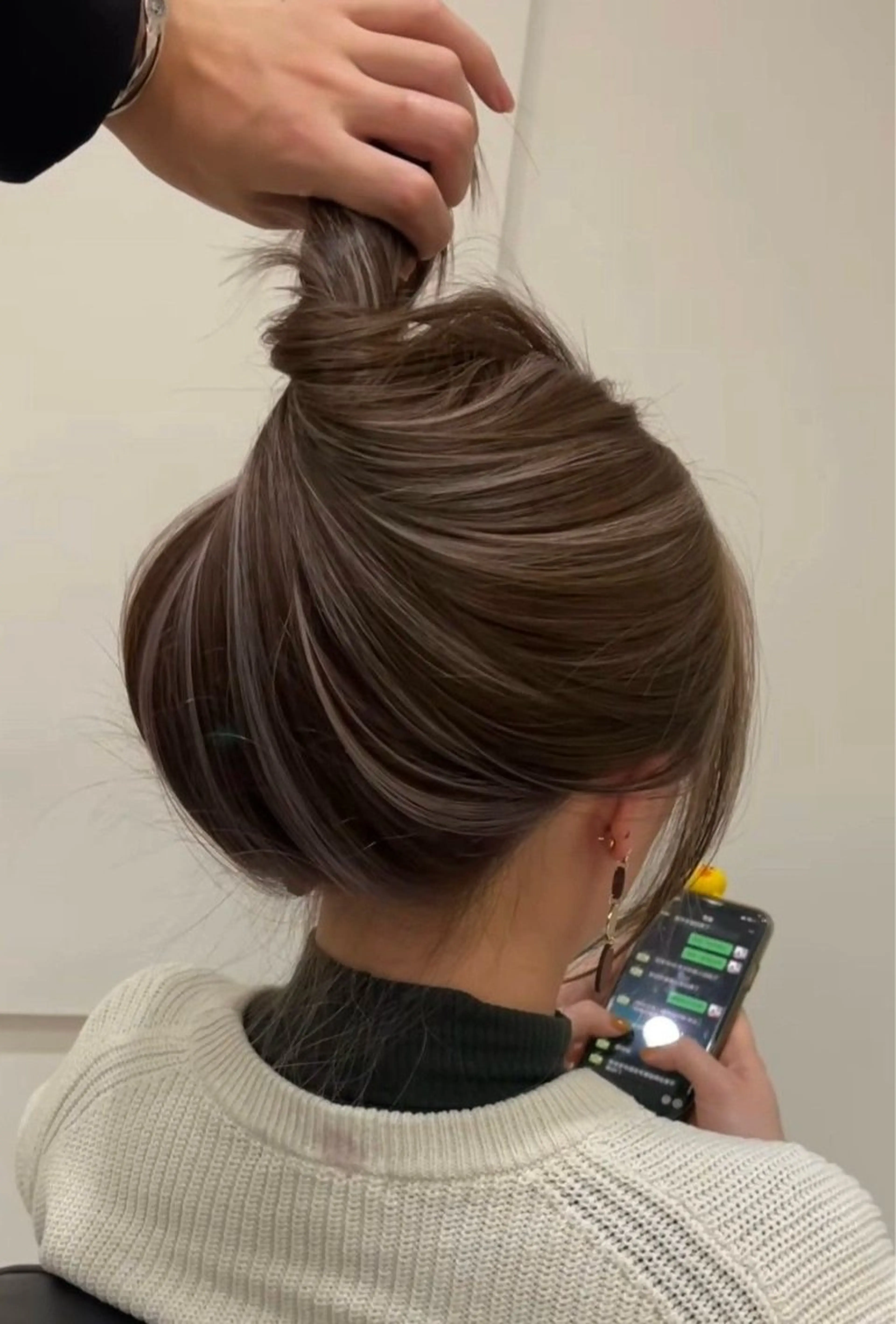 カラー ハイライトカラー FILMS /香楓のヘアスタイル