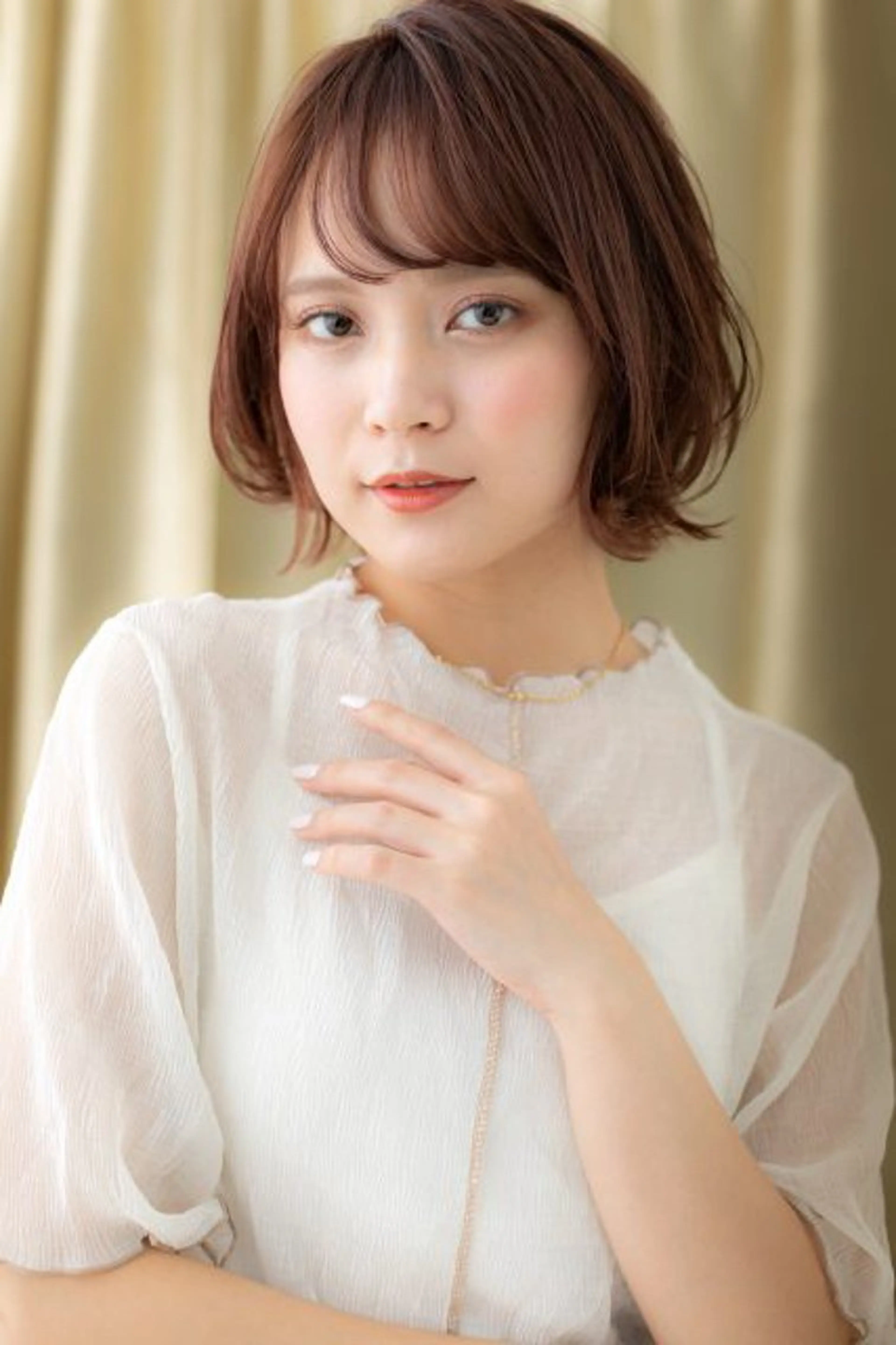 ショート カラー 似合わせスタイル🫧 木村夏暢のヘアスタイル