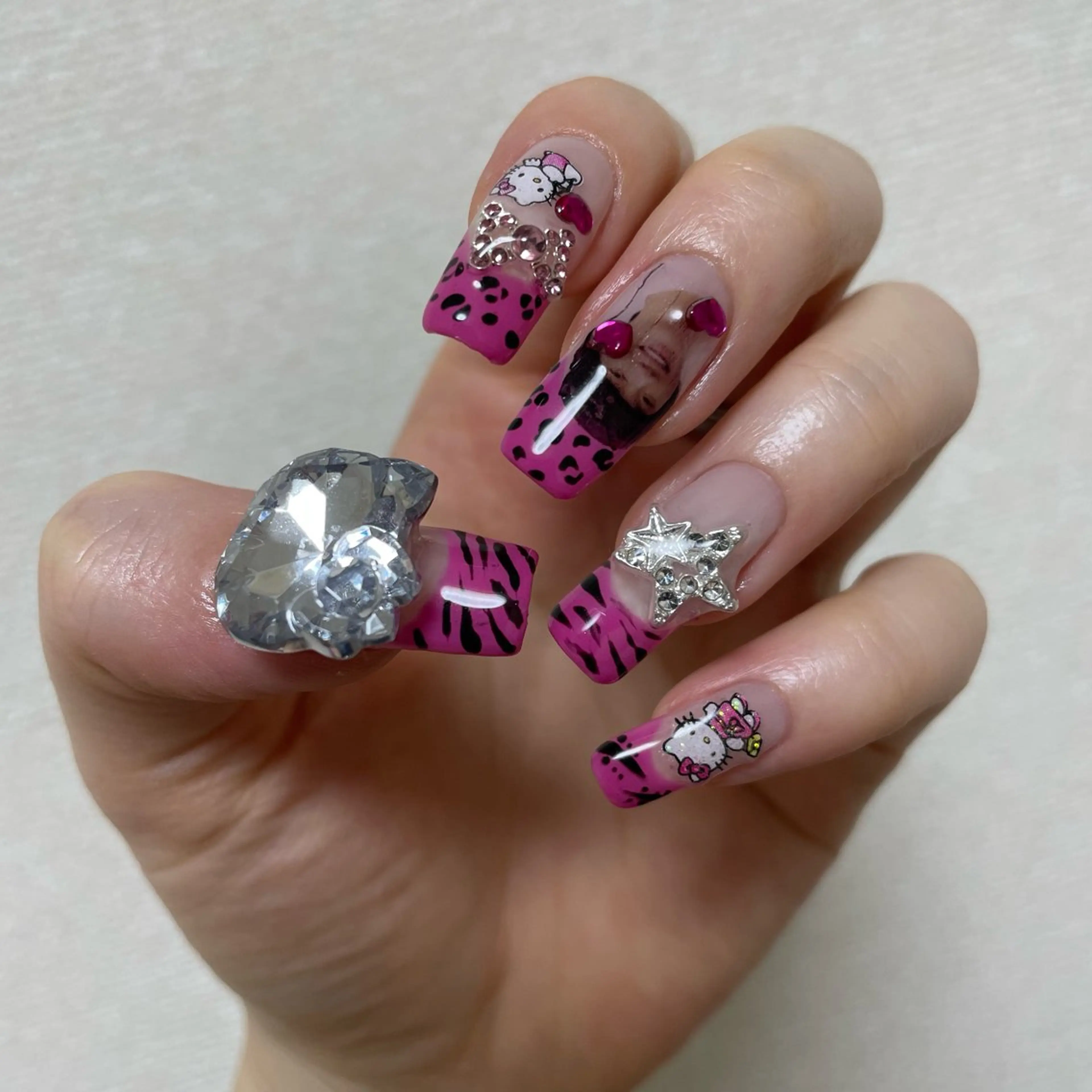 ネイル ハンドネイル GO TODAY 吉祥寺Glint所属・うの 韓国ﾈｲﾙ໒꒱⋆⭒˚のネイルデザイン