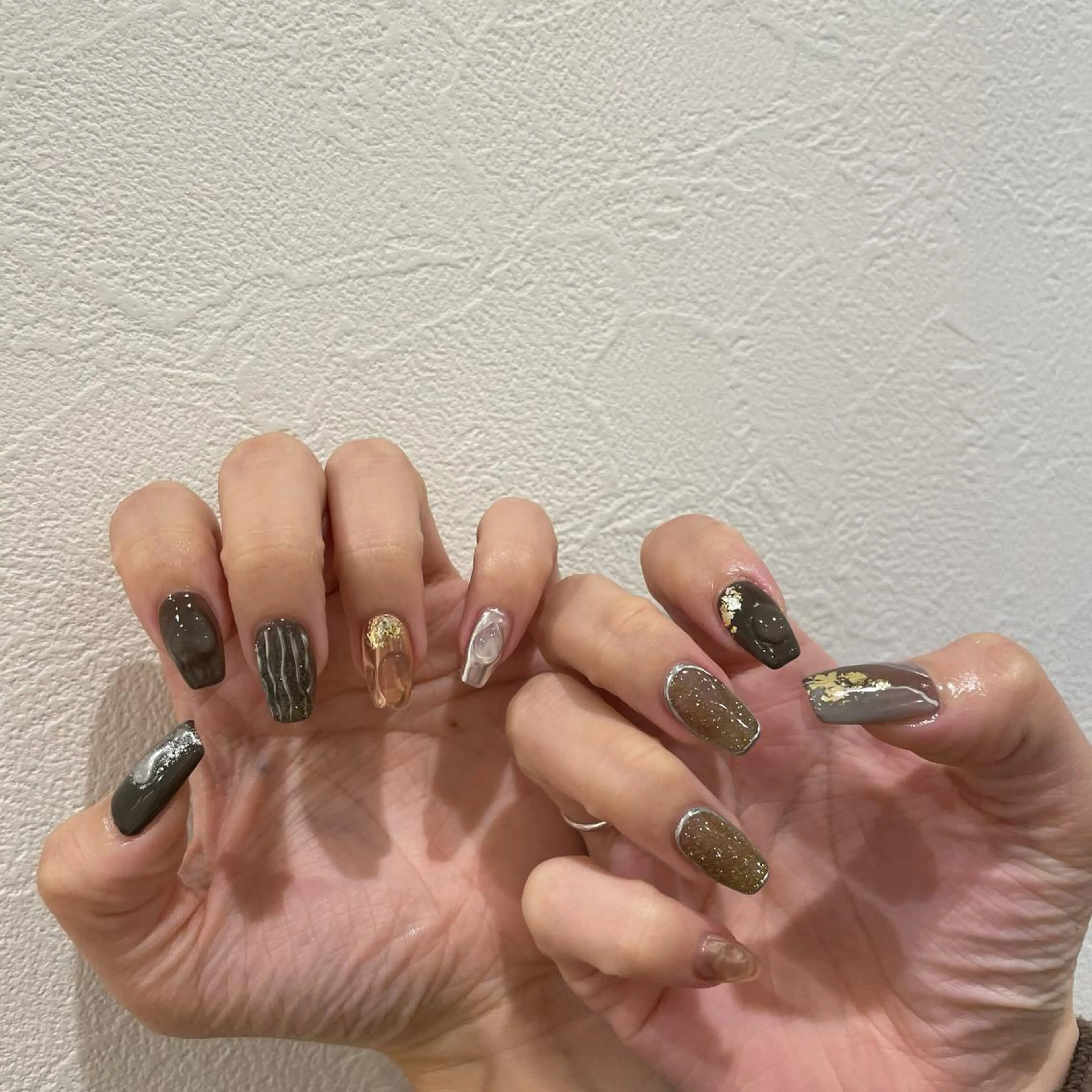 ネイル 持ち込み ハンドネイル miu nail所属・MIUNail YUMIのネイルデザイン