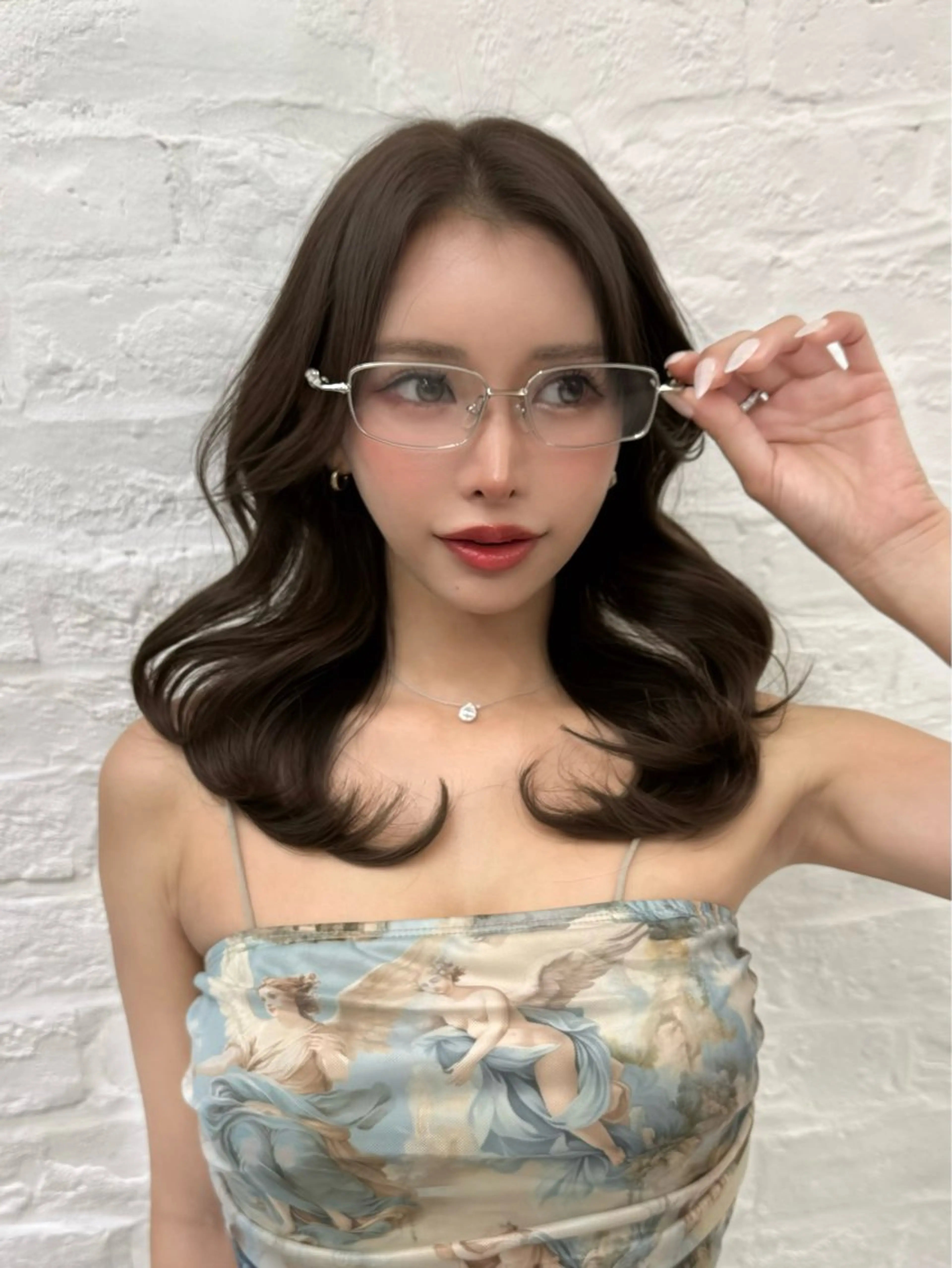 セミロング カラー カット ヘアカラー 高島大登/顔周り /レイヤーカットのヘアスタイル