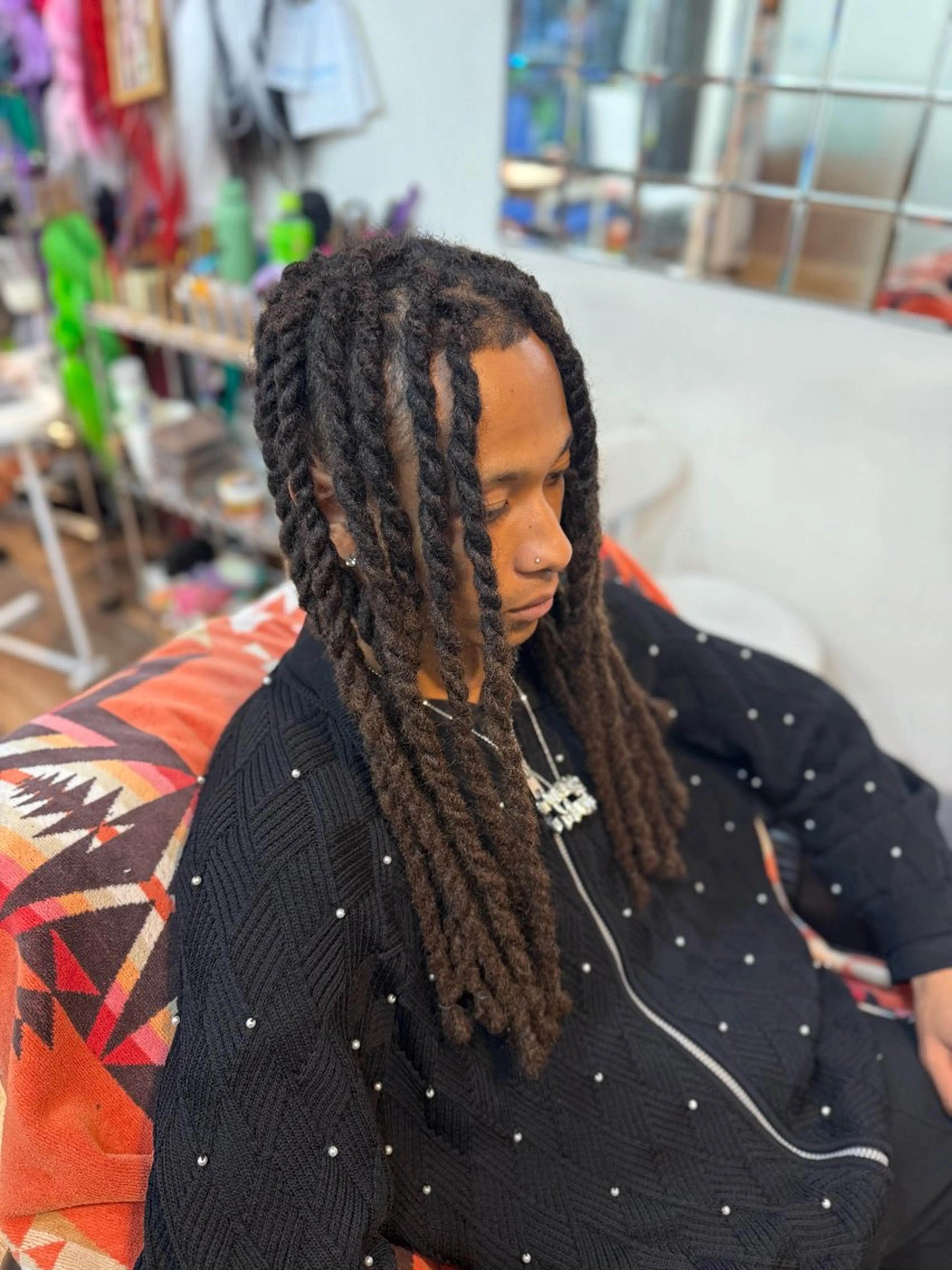 ロング メンズ エクステ scamp所属・scamp⭐️ さくらのヘアスタイル