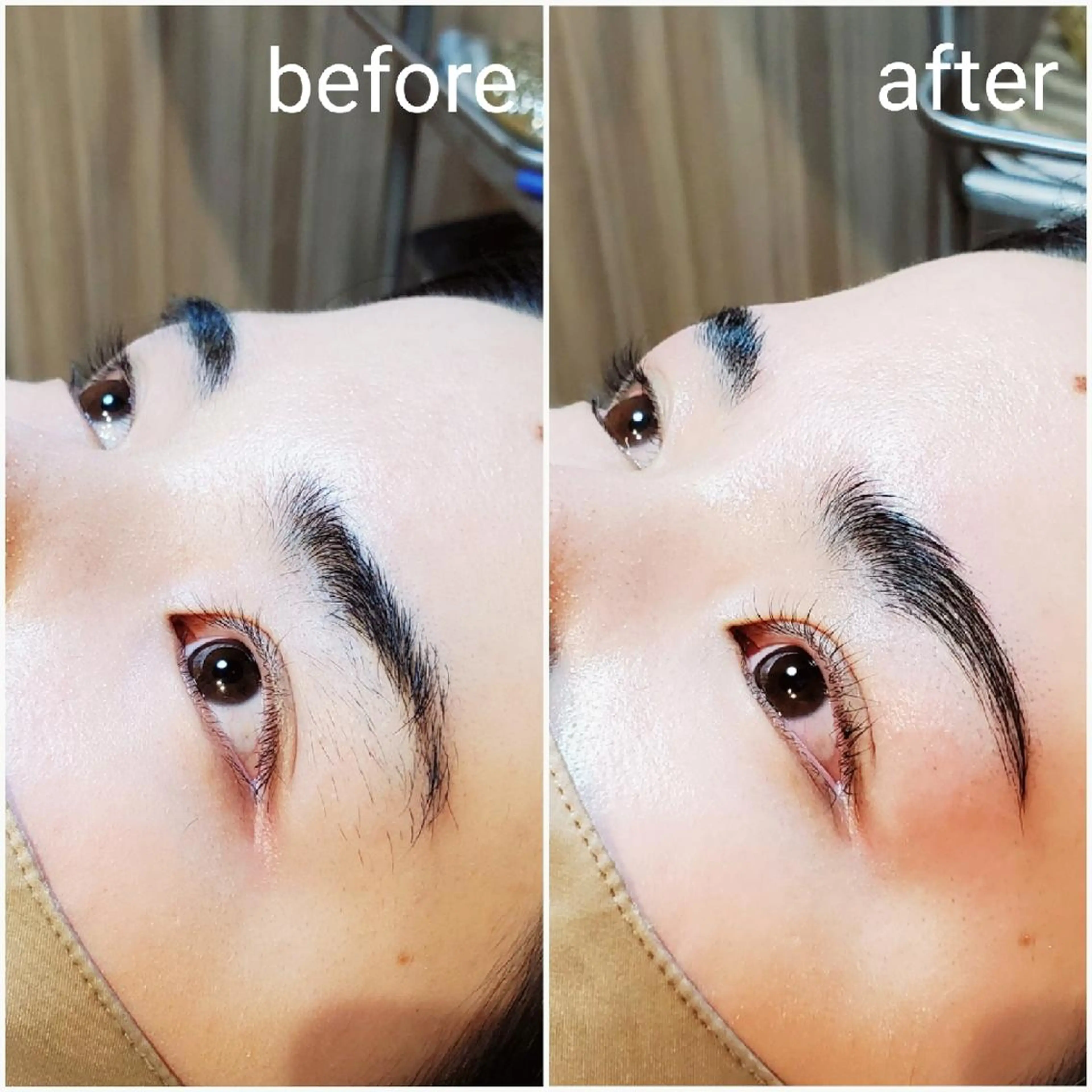 マツエク・マツパ パリジェンヌラッシュリフト mila池袋　原田 （&3）のマツエク・マツパデザイン