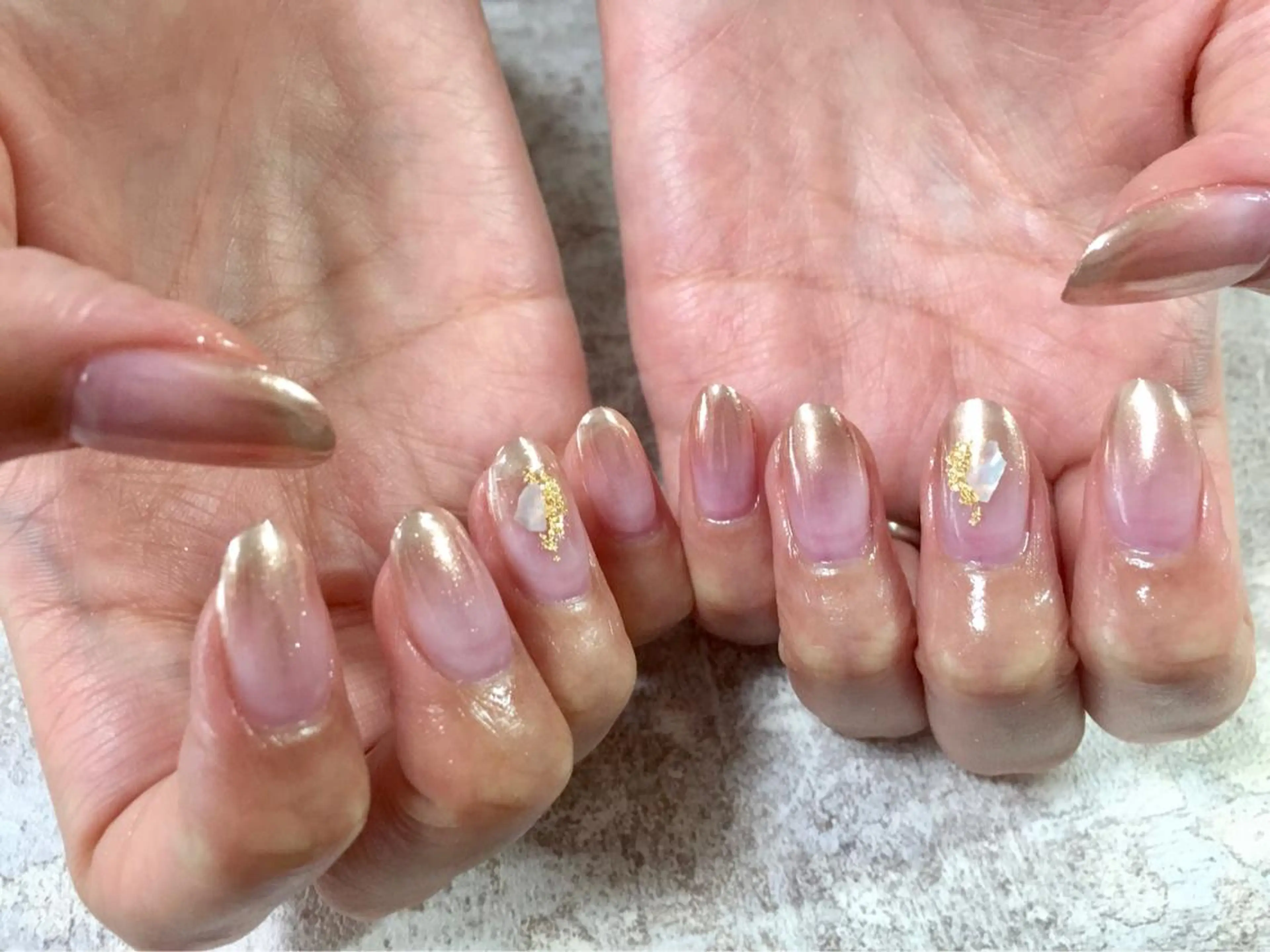 ネイル シンプルネイル 春ネイル kiki nail 二子玉川のネイルデザイン