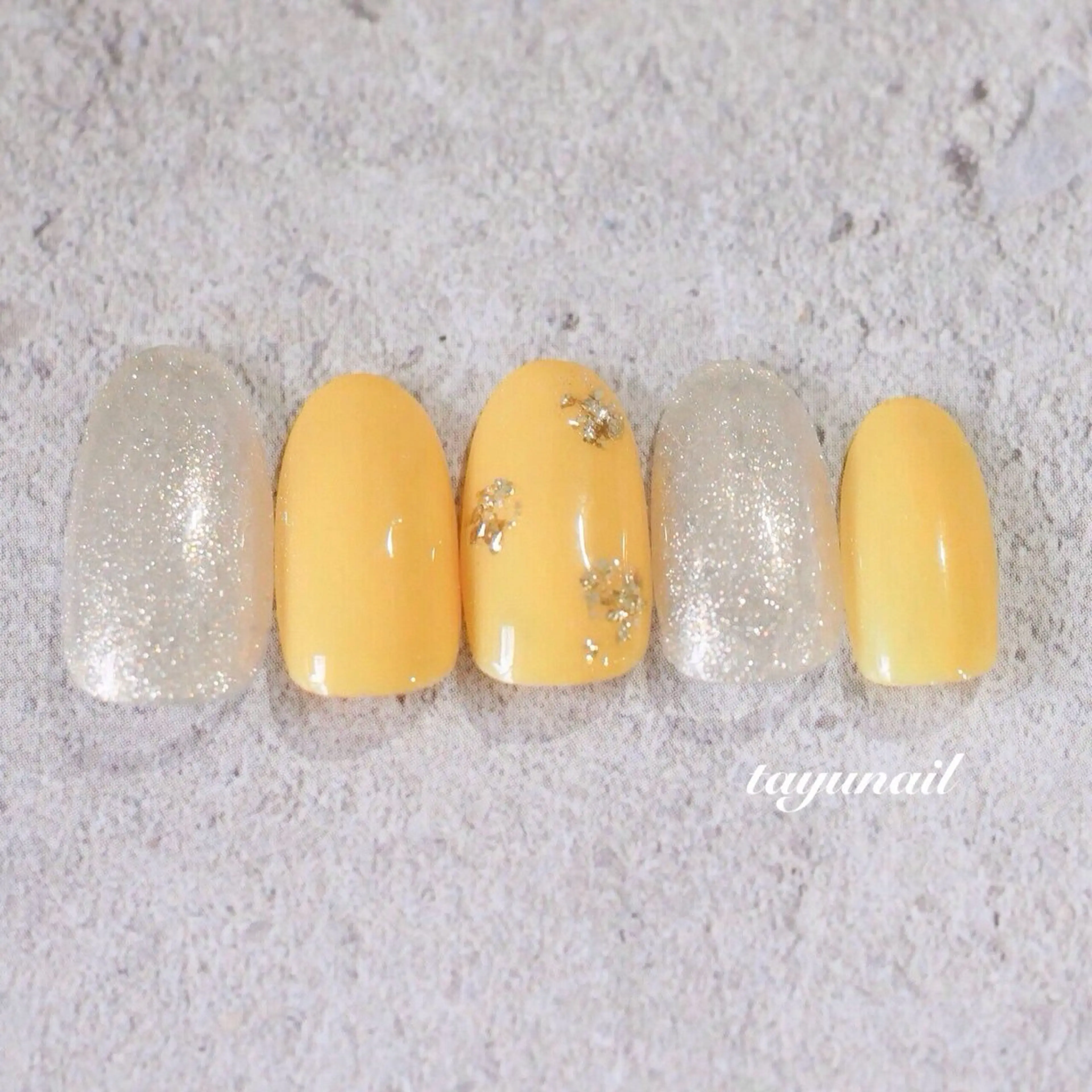 ネイル アートネイル ジェルネイル パラジェル シンプルネイル ハンドネイル ネイルサロン・ネイルスクール　たゆnail所属・ネイルサロン 【たゆnail】のネイルデザイン