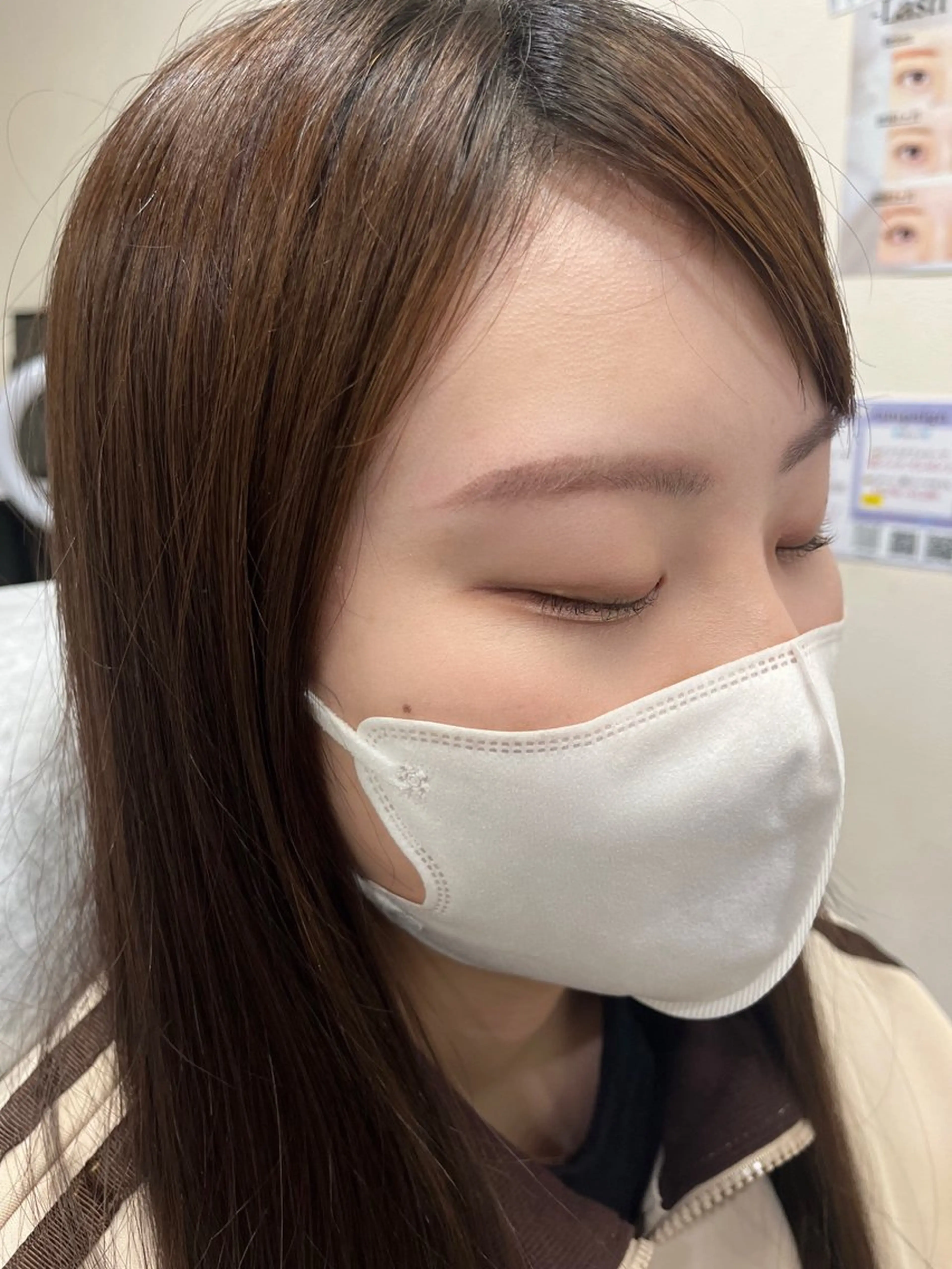 アイブロウ アイブロウ専門サロン エサージュ銀座店所属・エサージュ銀座店 mihoのマツエク・マツパデザイン