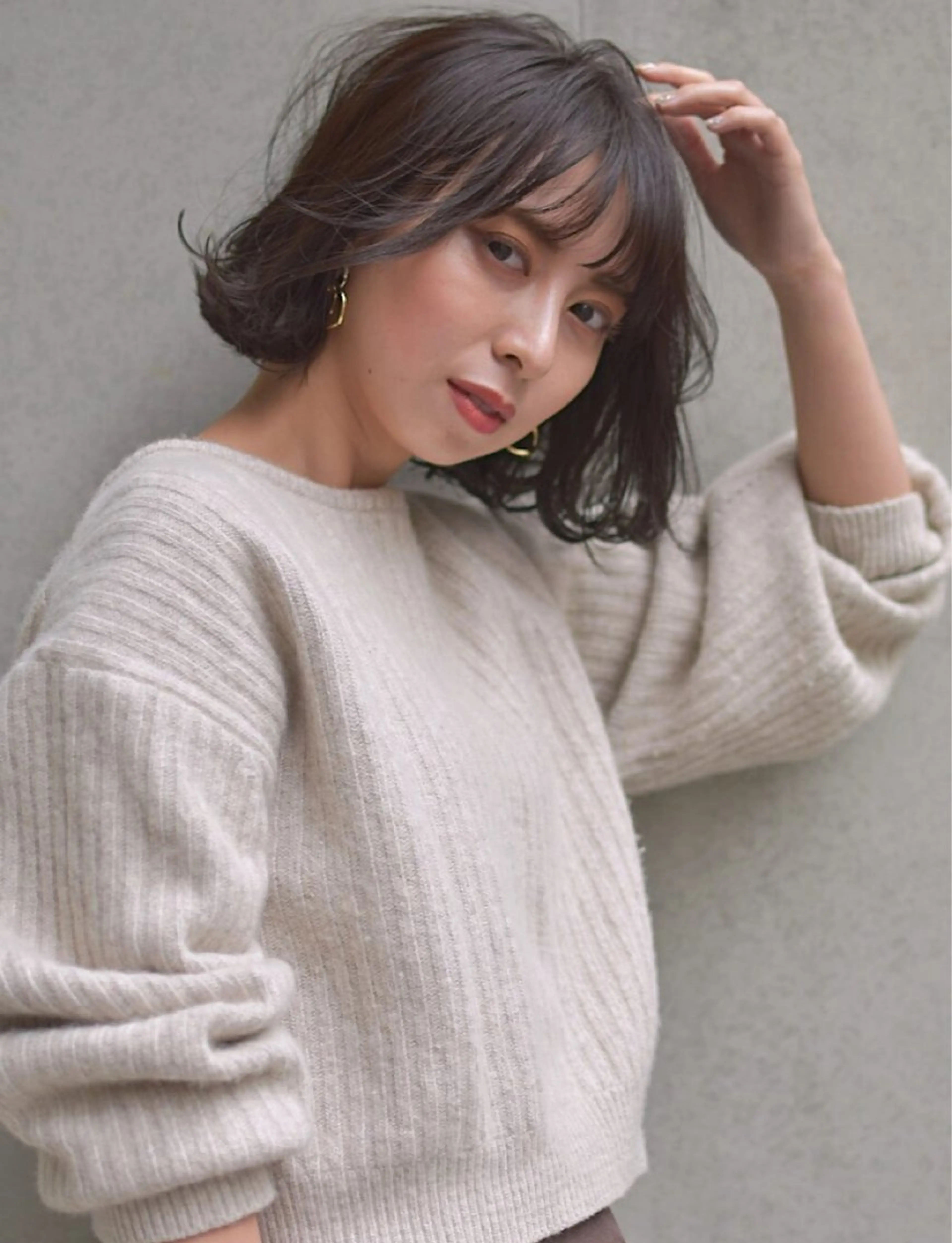 ミディアム カラー 透明感カラー ハイライトカラー インナーカラー ハイライト 髪質改善 ヘアカラー トリートメント ヘアー.ネイル二刀流 misa🫧のヘアスタイル