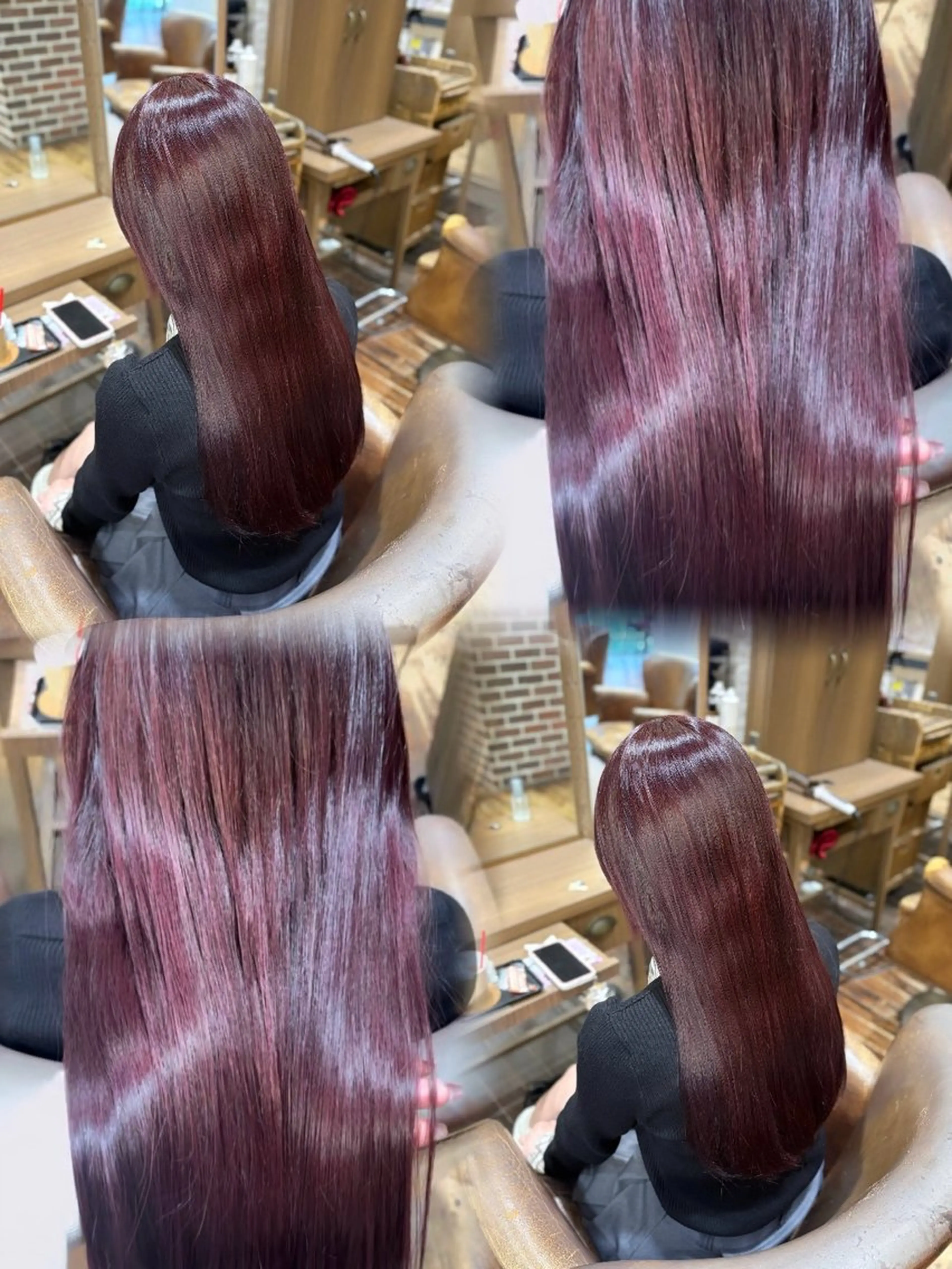 ロング 【ピンクカラー💞】 Yuzukiのヘアスタイル