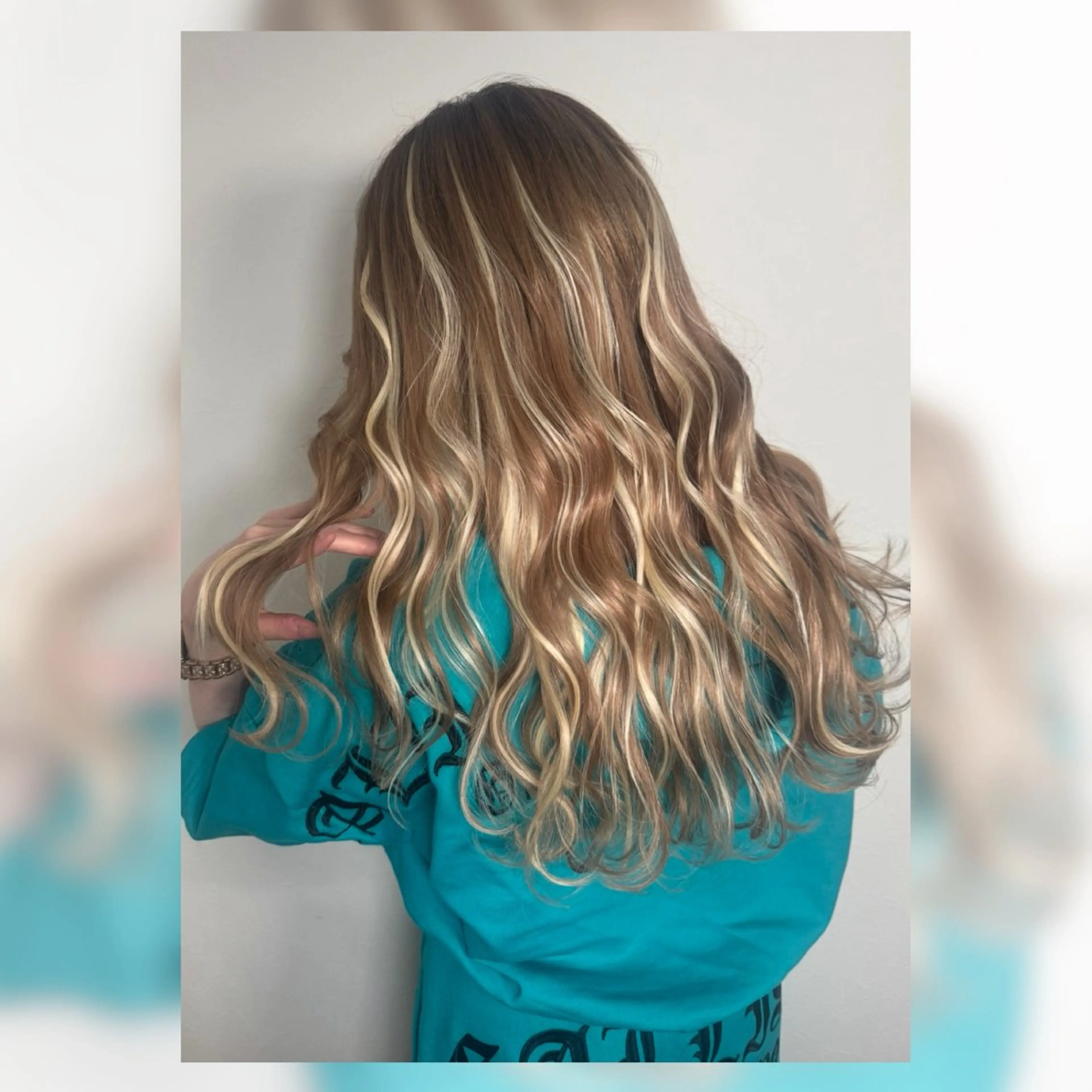 ロング カラー ベージュカラー ブリーチ 透明感カラー グラデーションカラー ハイトーンカラー ヘアカラー エクステ ✨髪質改善×透明感 カラー✨岩下哲也のヘアスタイル