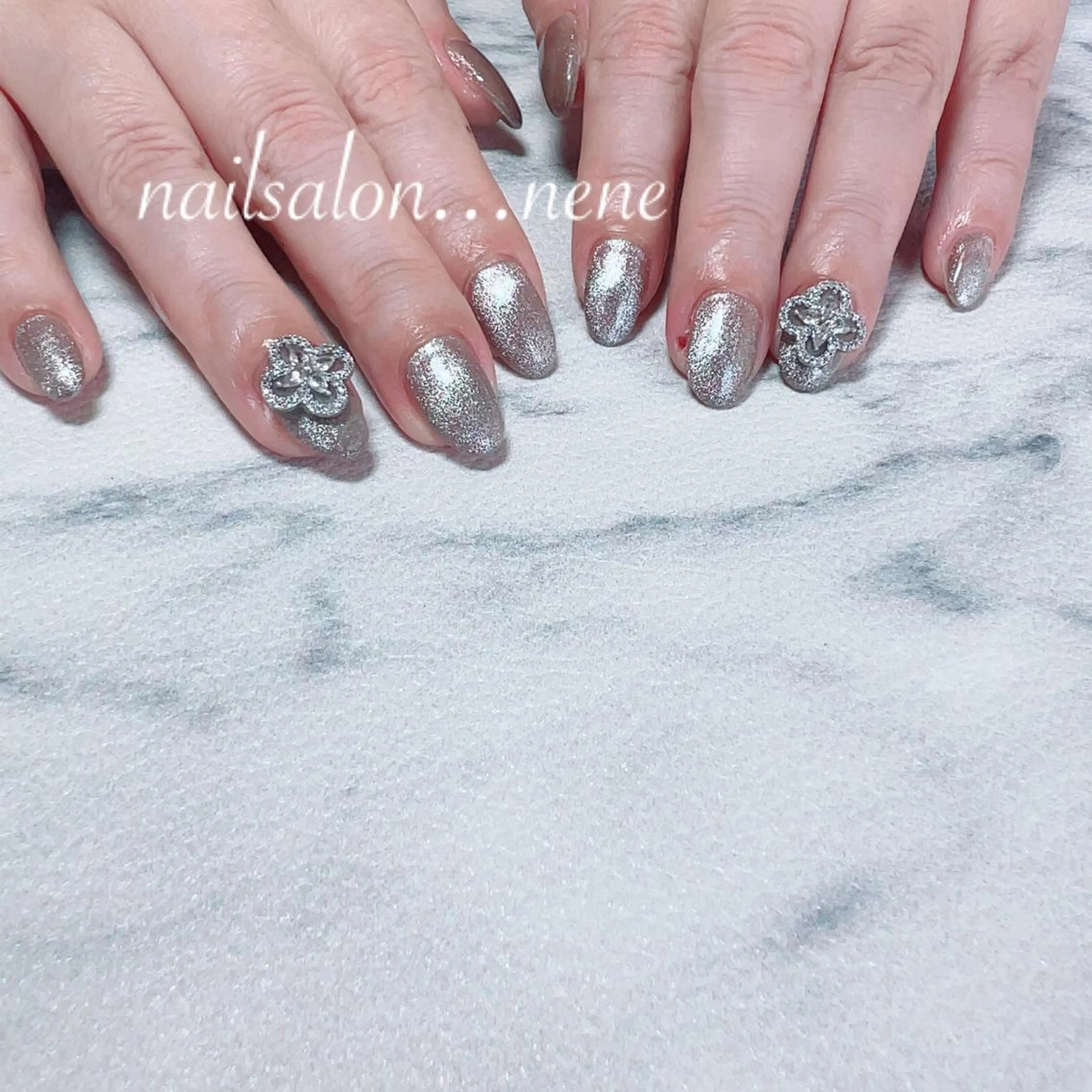 ネイル マグネットネイル nailsalon ...neneのネイルデザイン