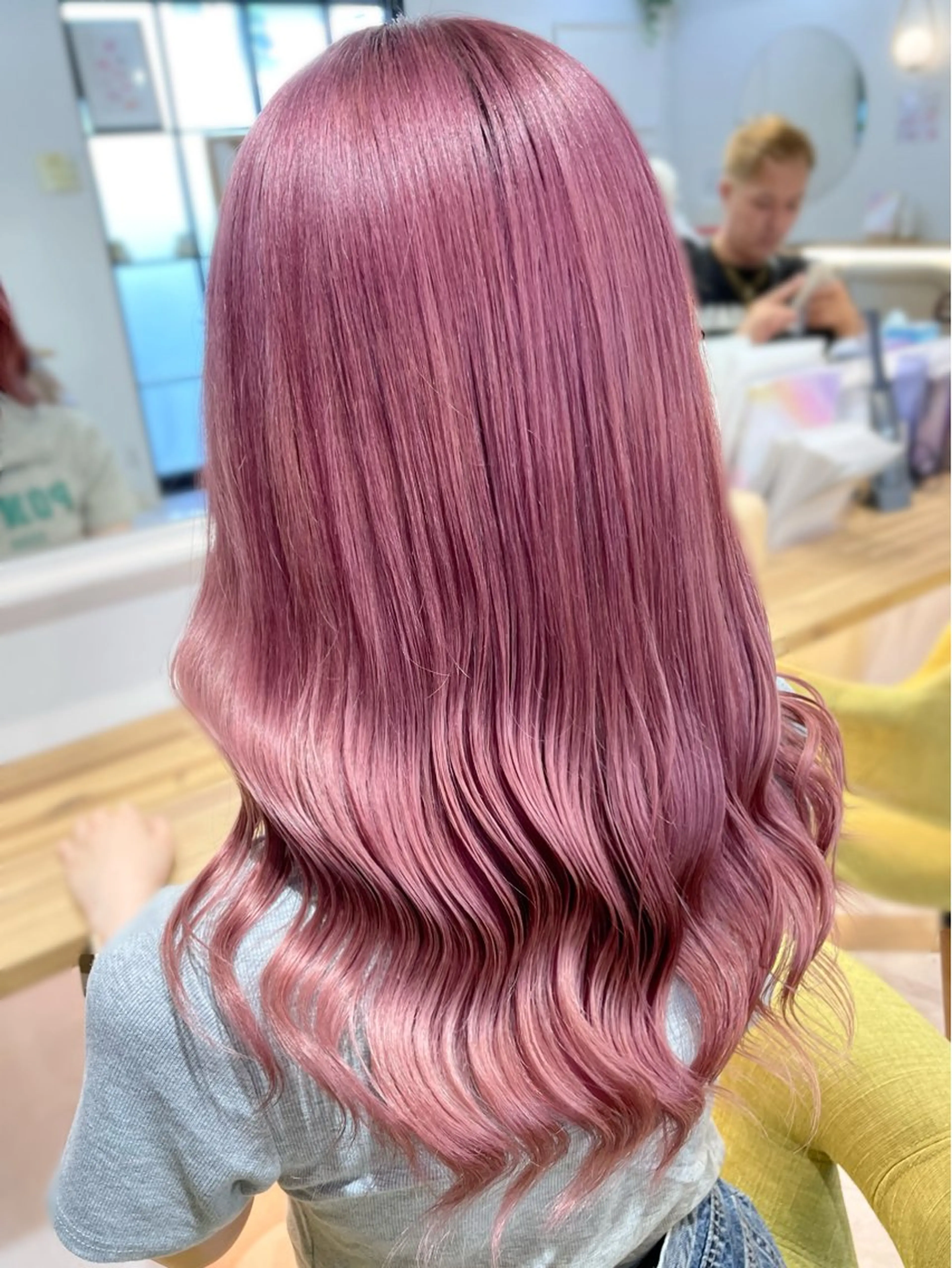 セミロング ヘアカラー 倉林隆一/艶髪🌸 透明感/髪質改善のヘアスタイル