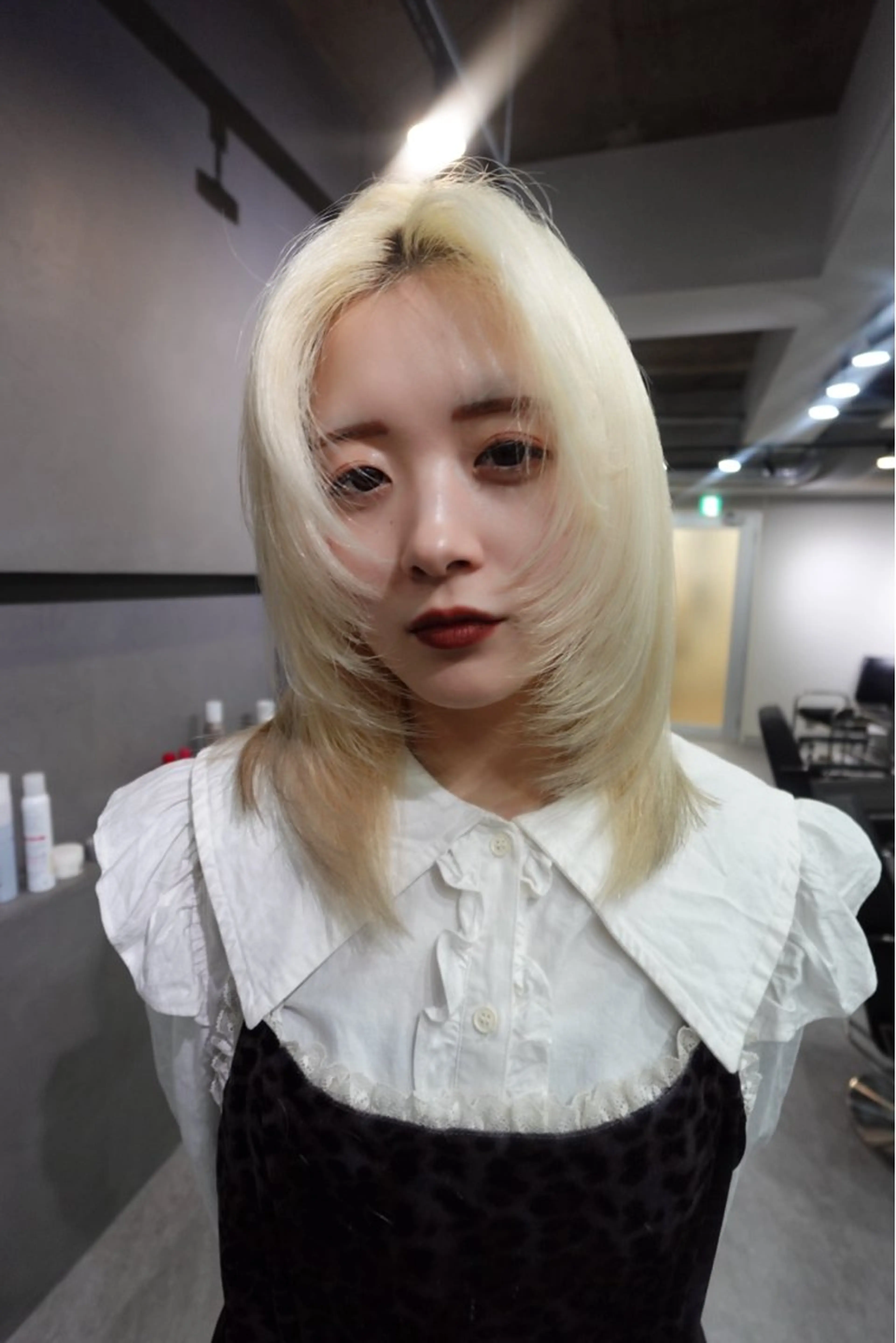 艶カラー＋カット＋トリートメントの写真