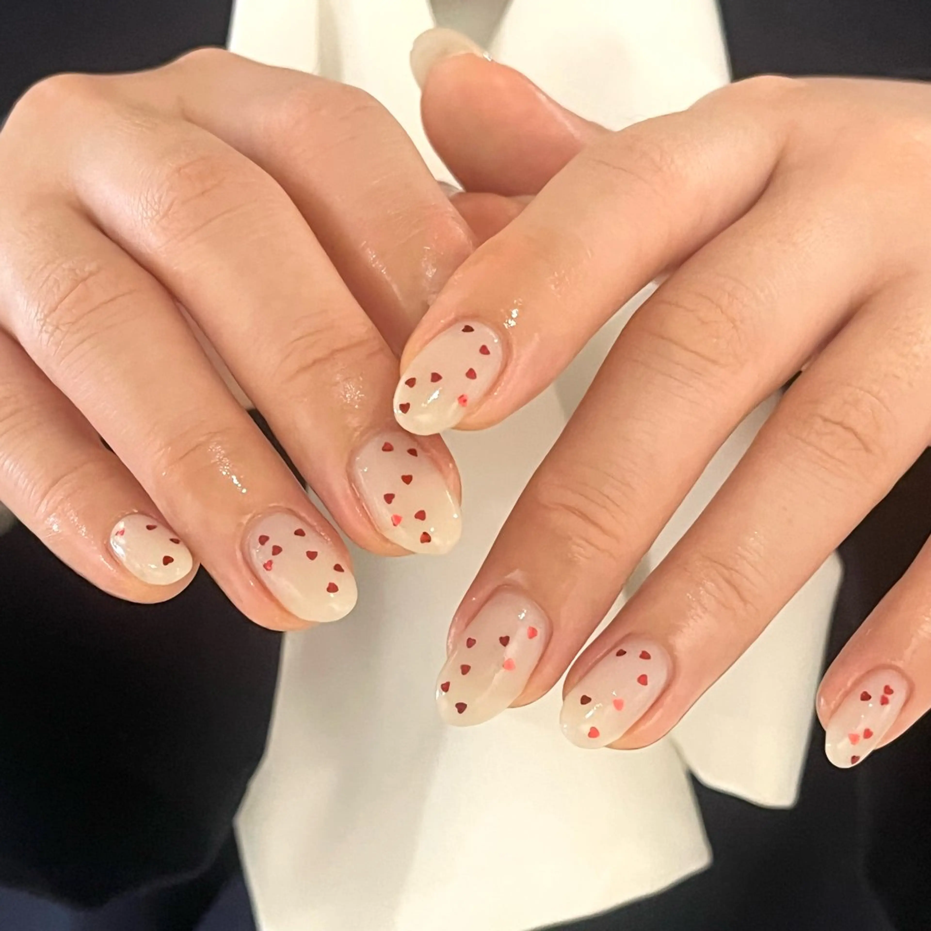 ネイル ワンカラーネイル ハンドネイル filonnail rikaのネイルデザイン