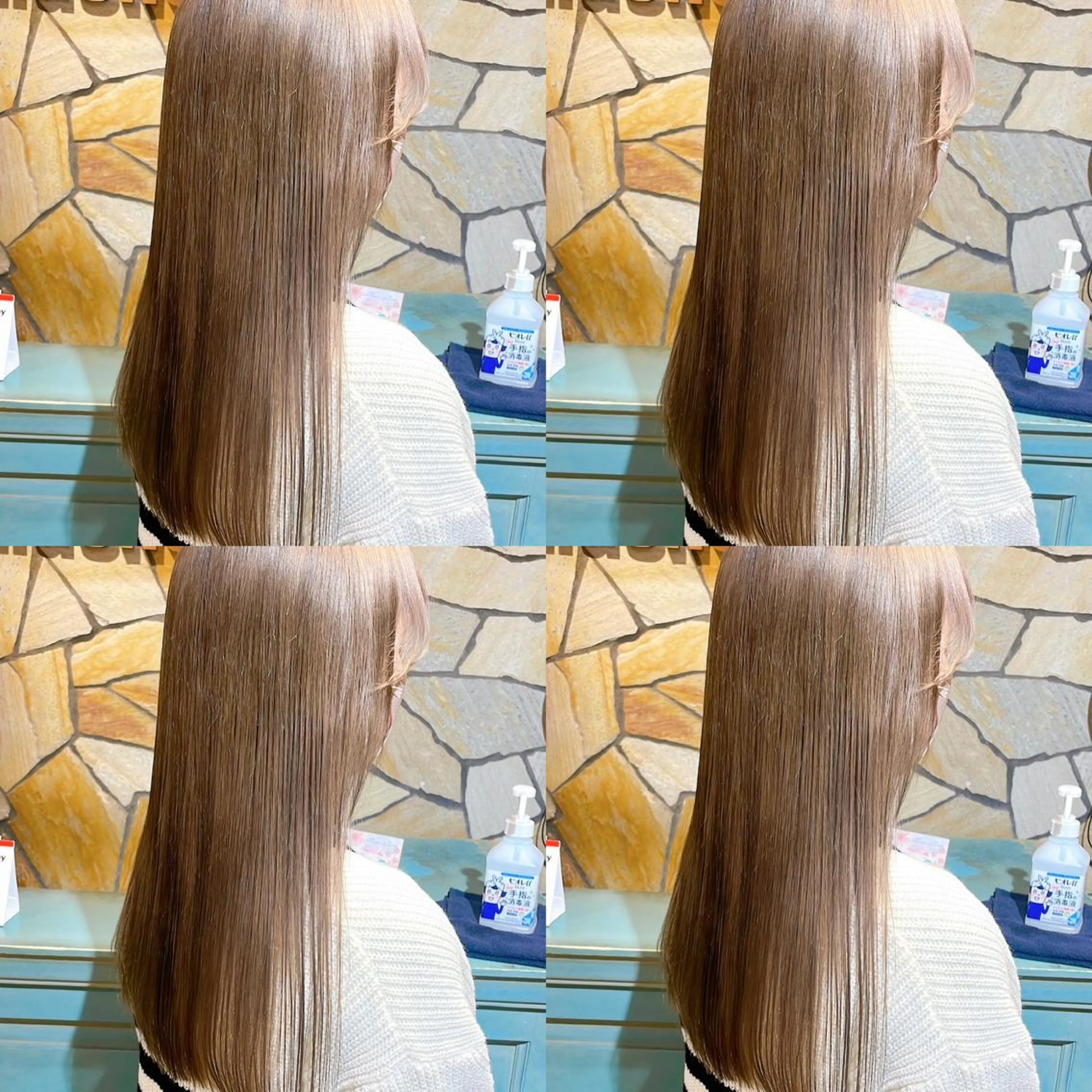 セミロング カラー Minami. 🩵 再現性特化ヘアのヘアスタイル