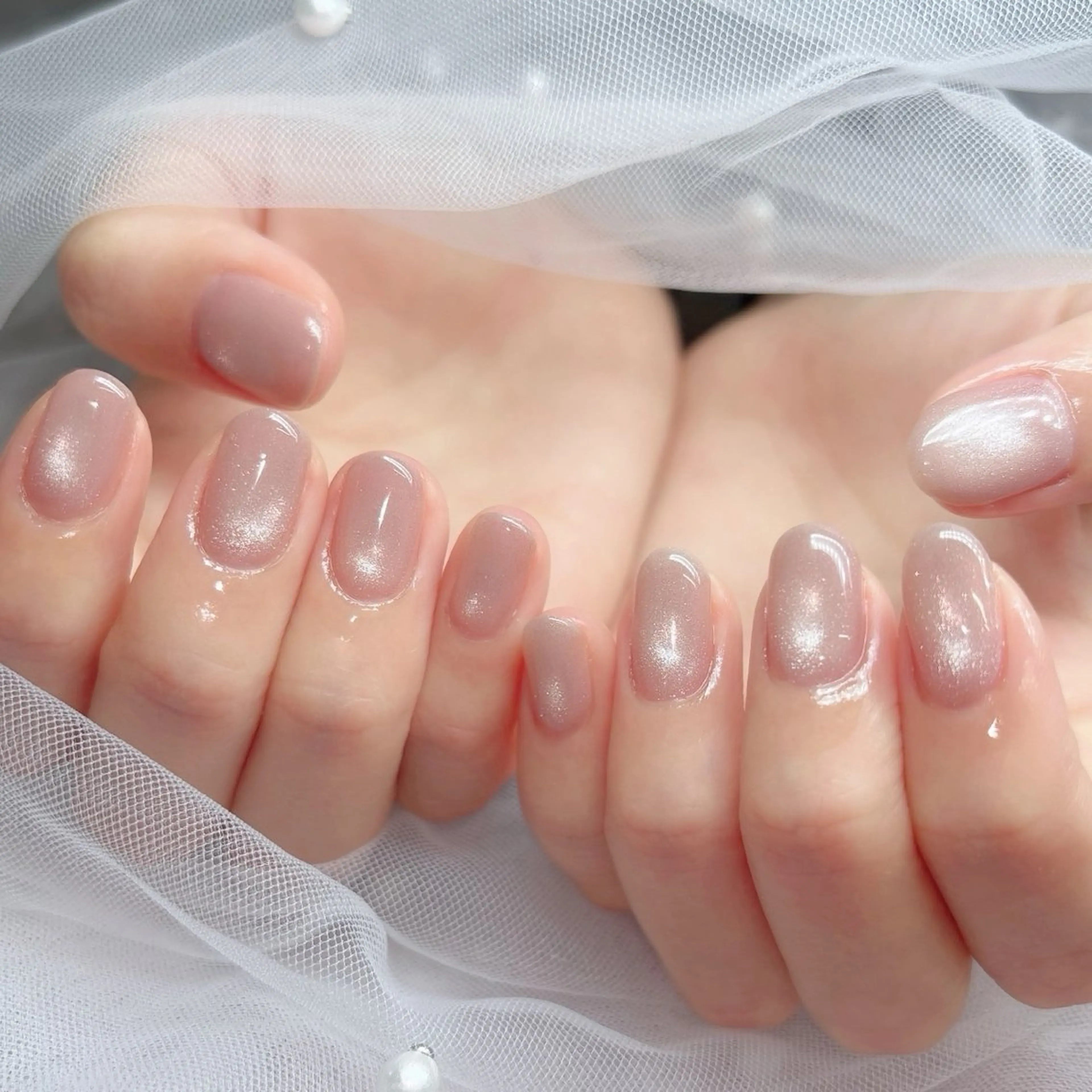 ネイル マグネットネイル シンプルネイル ハンドネイル ハンドケア Epokku ネイルサロンのネイルデザイン