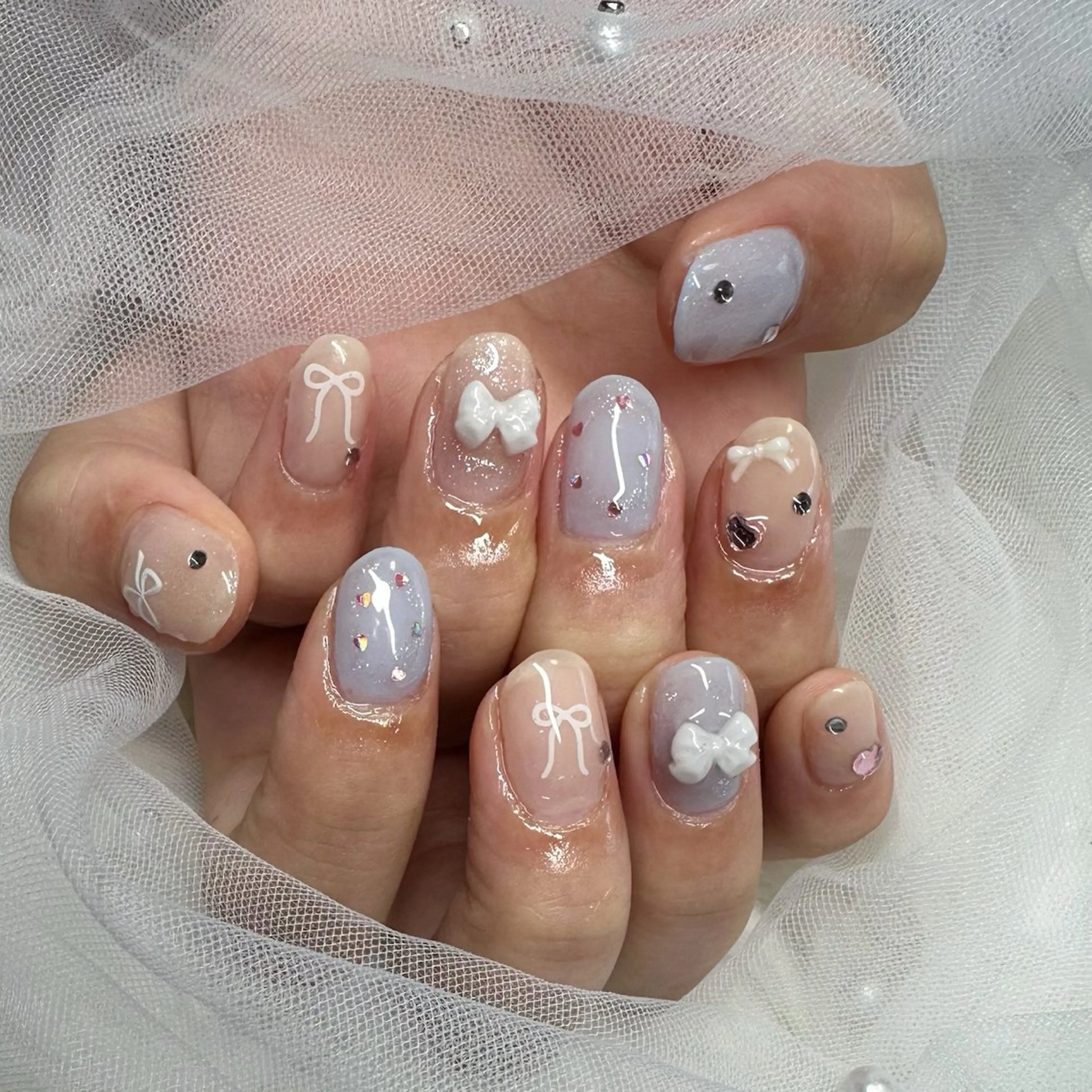 ネイル 持ち込み Rave所属・touma Rinaのネイルデザイン