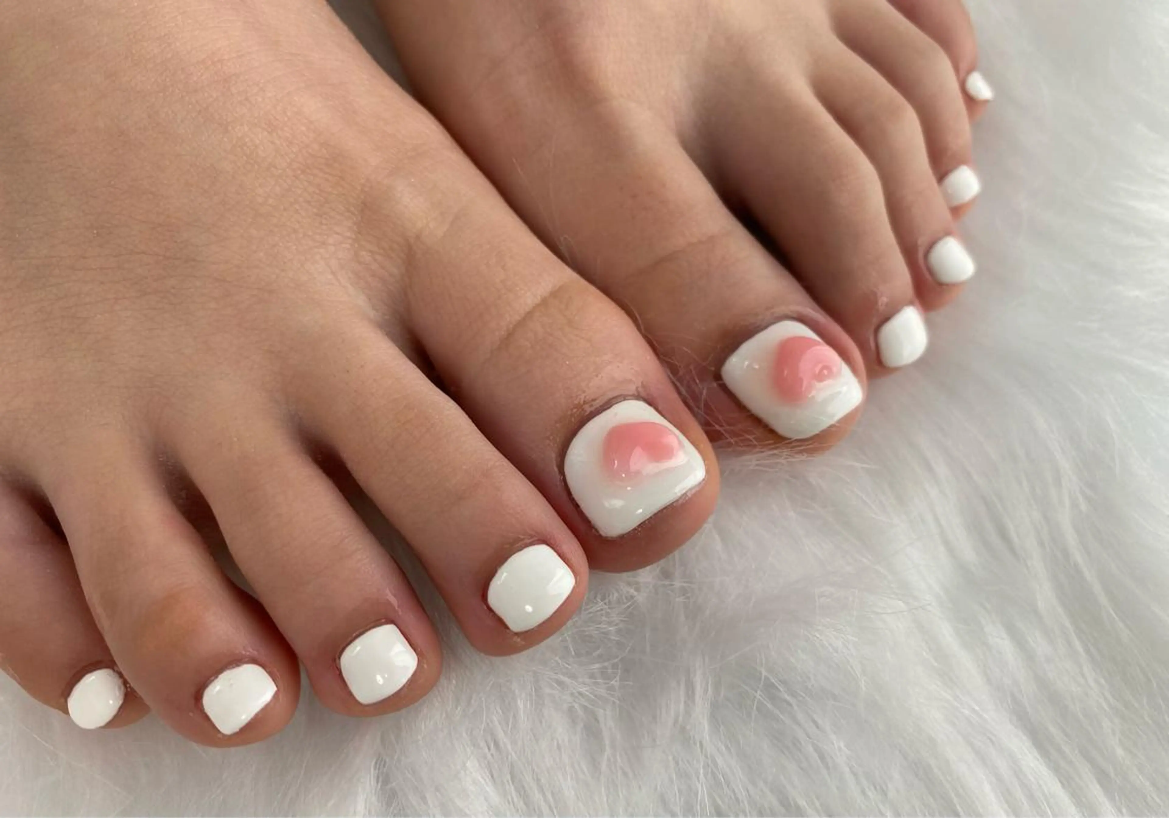 ネイル フットネイル Mana‪ ‪·͜· ❤︎‬のネイルデザイン