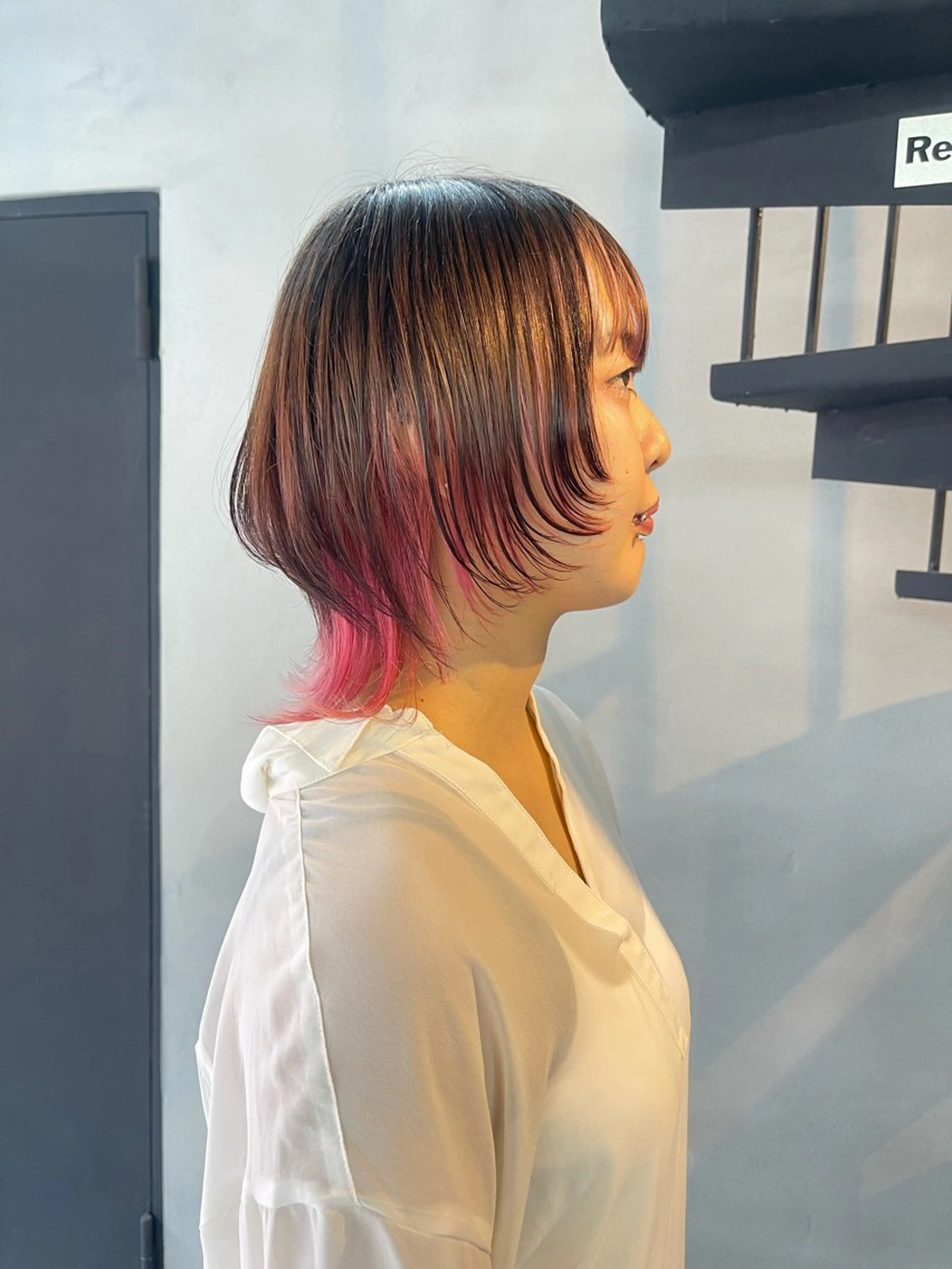 ショート レイヤーカット ウルフカット ウルフレイヤー カット 柏 ウルフ/レイヤー 田中佐和🐺のヘアスタイル