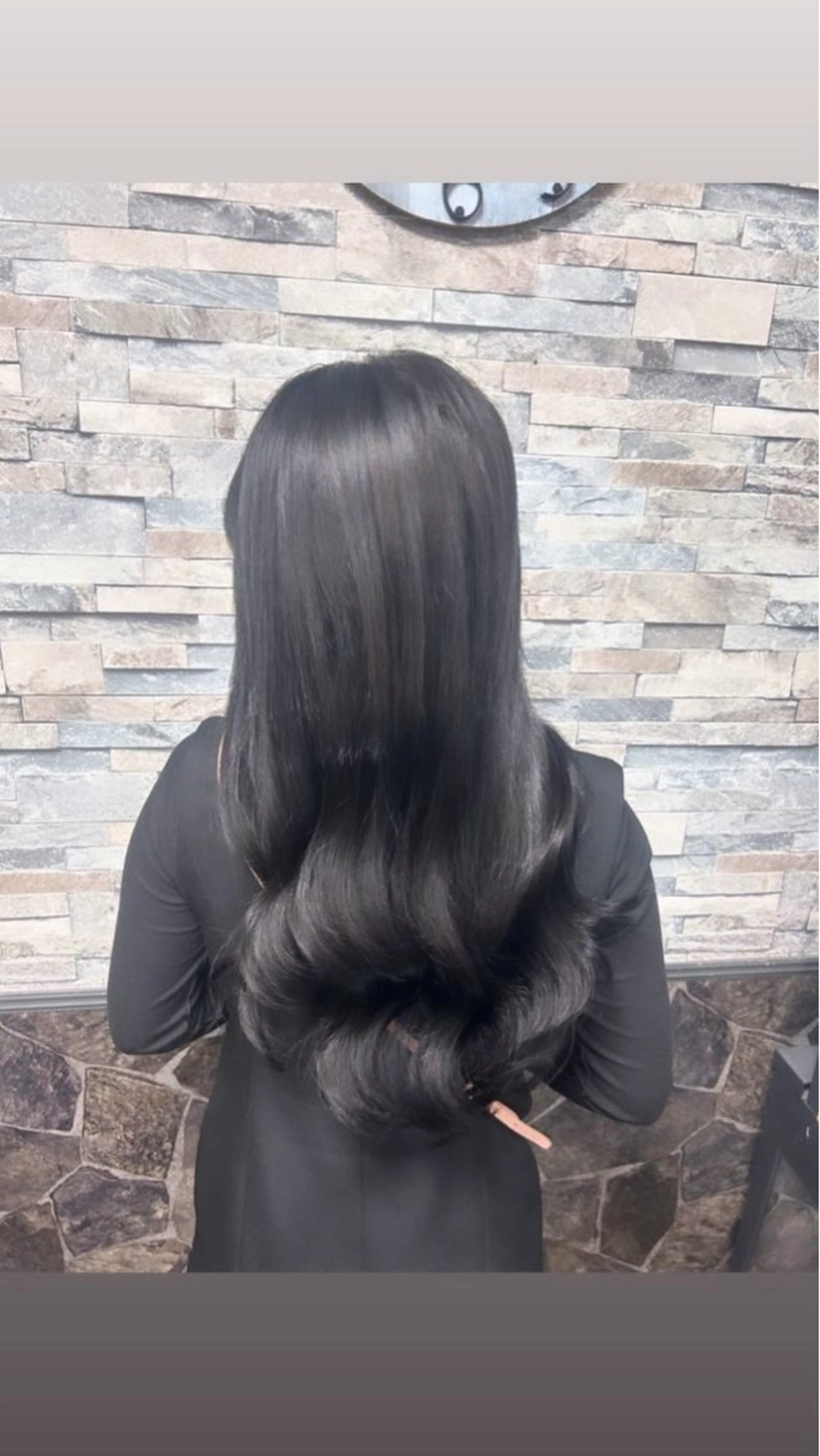 ロング カラー ボブ エクステ ロング tace新宿 めいのヘアスタイル