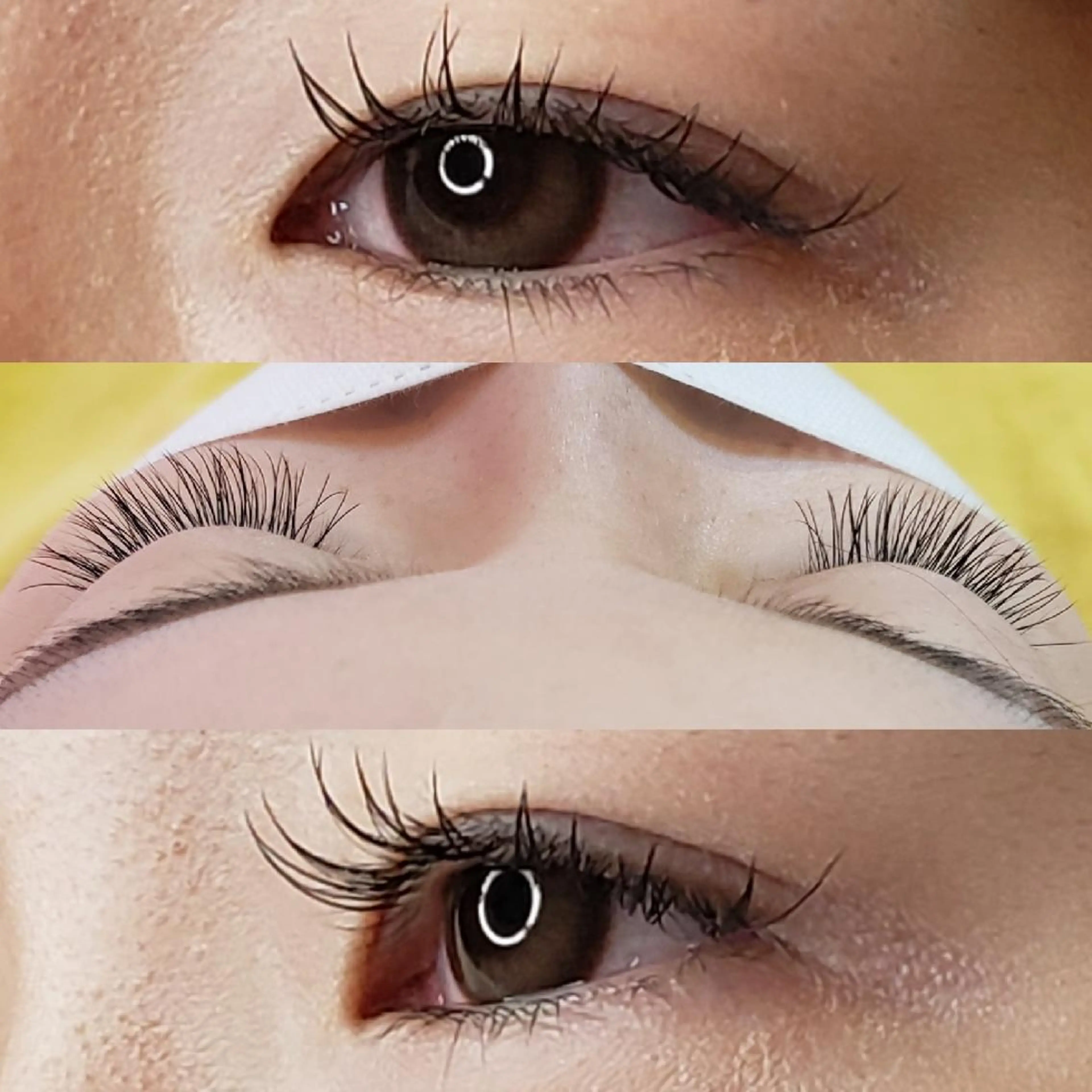 マツエク・マツパ Cカール ナチュラル セーブル 知久 絢音のヘアスタイル